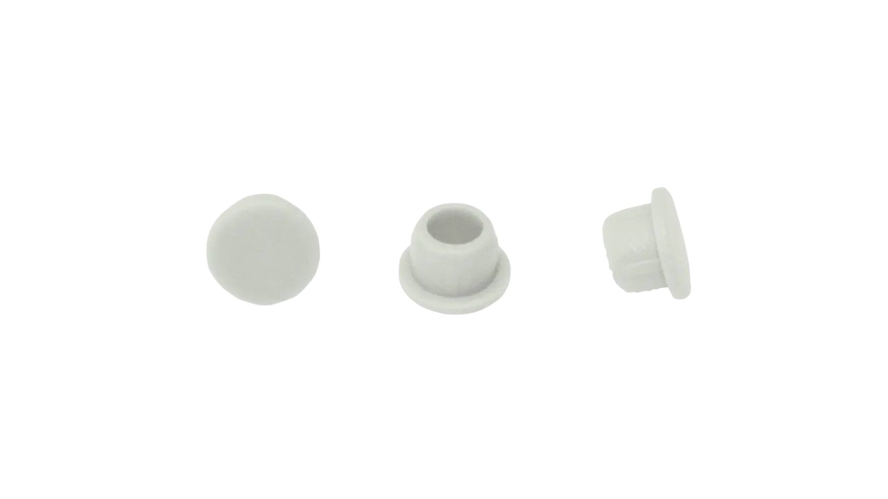 Afdekkappen Clamex, ral 9002, per 100, grauw