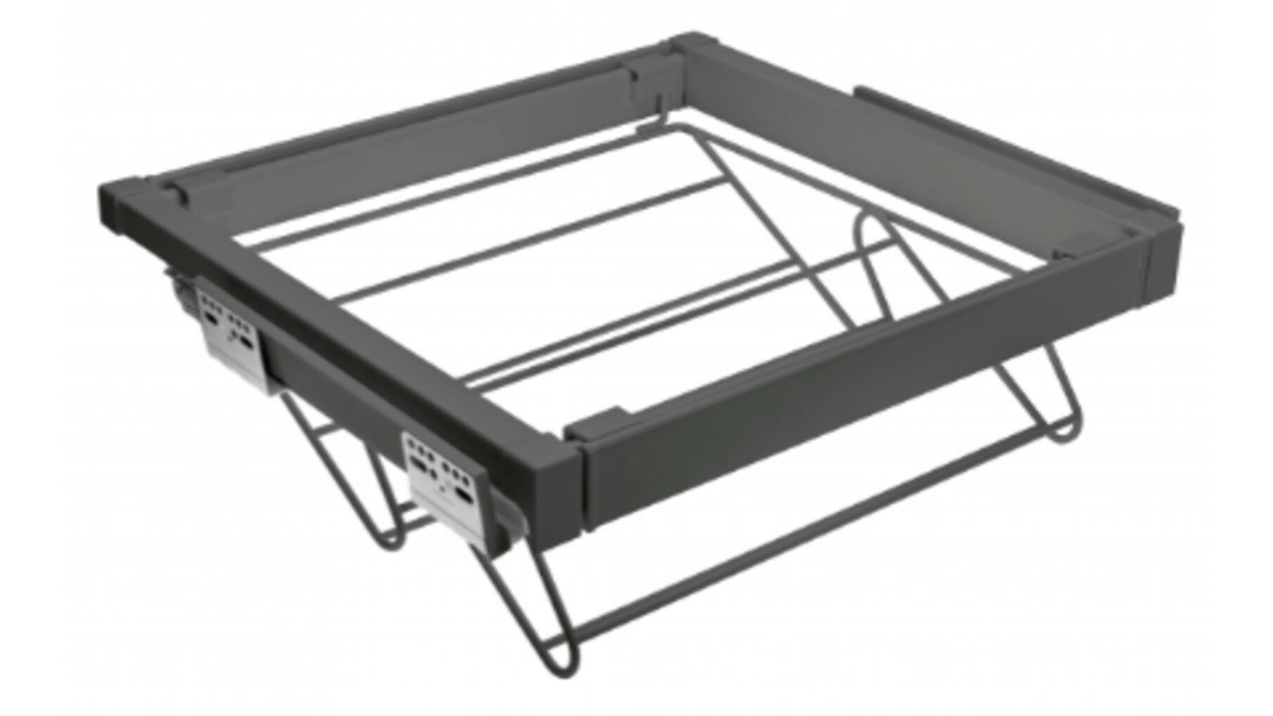 Schoenenrek, uittrekbaar, 700 mmSOFT-CLOSE, antraciet