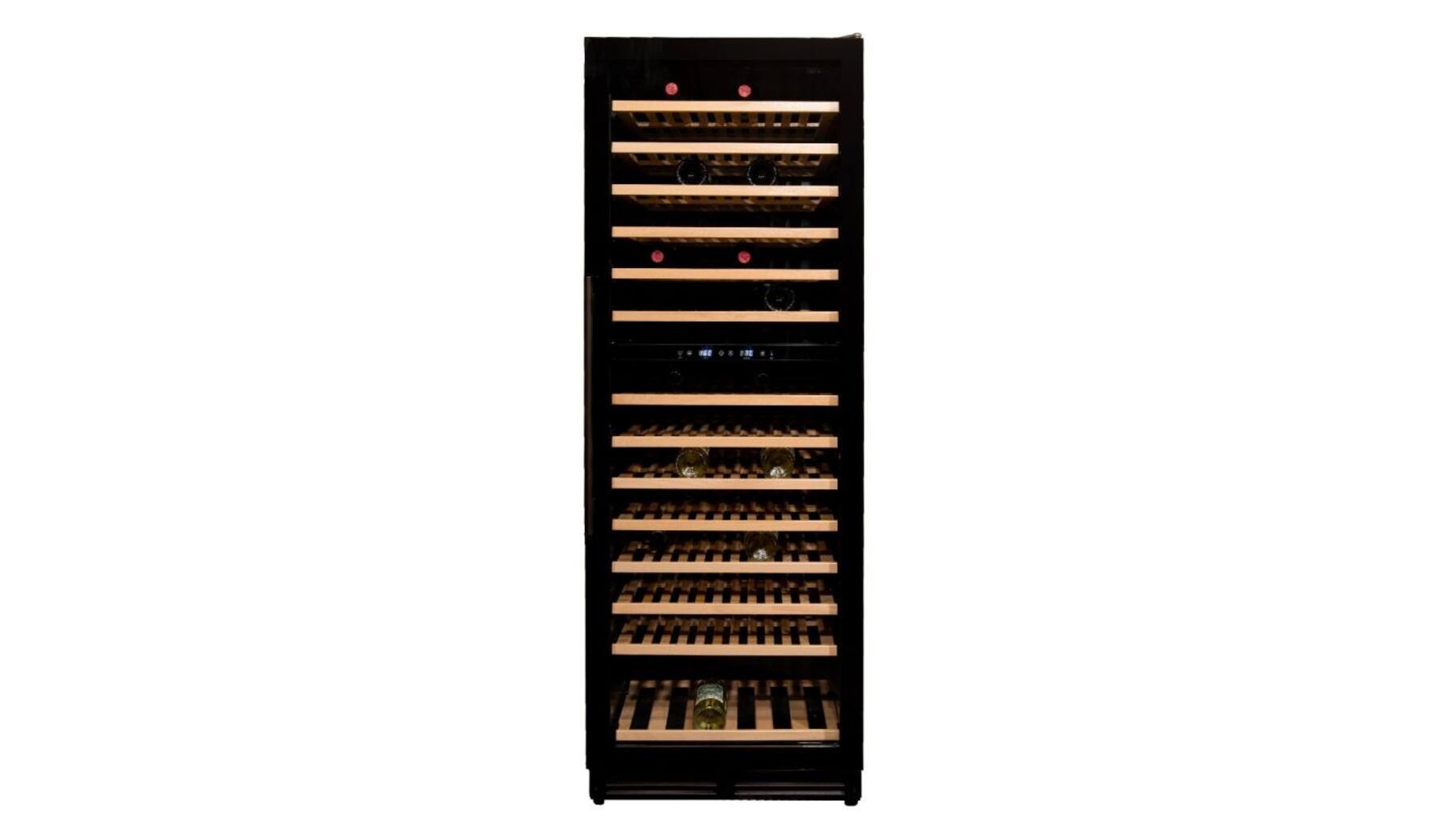 Vinata Wijnklimaatkast Premium, vol glazen deur, 154 Flessen