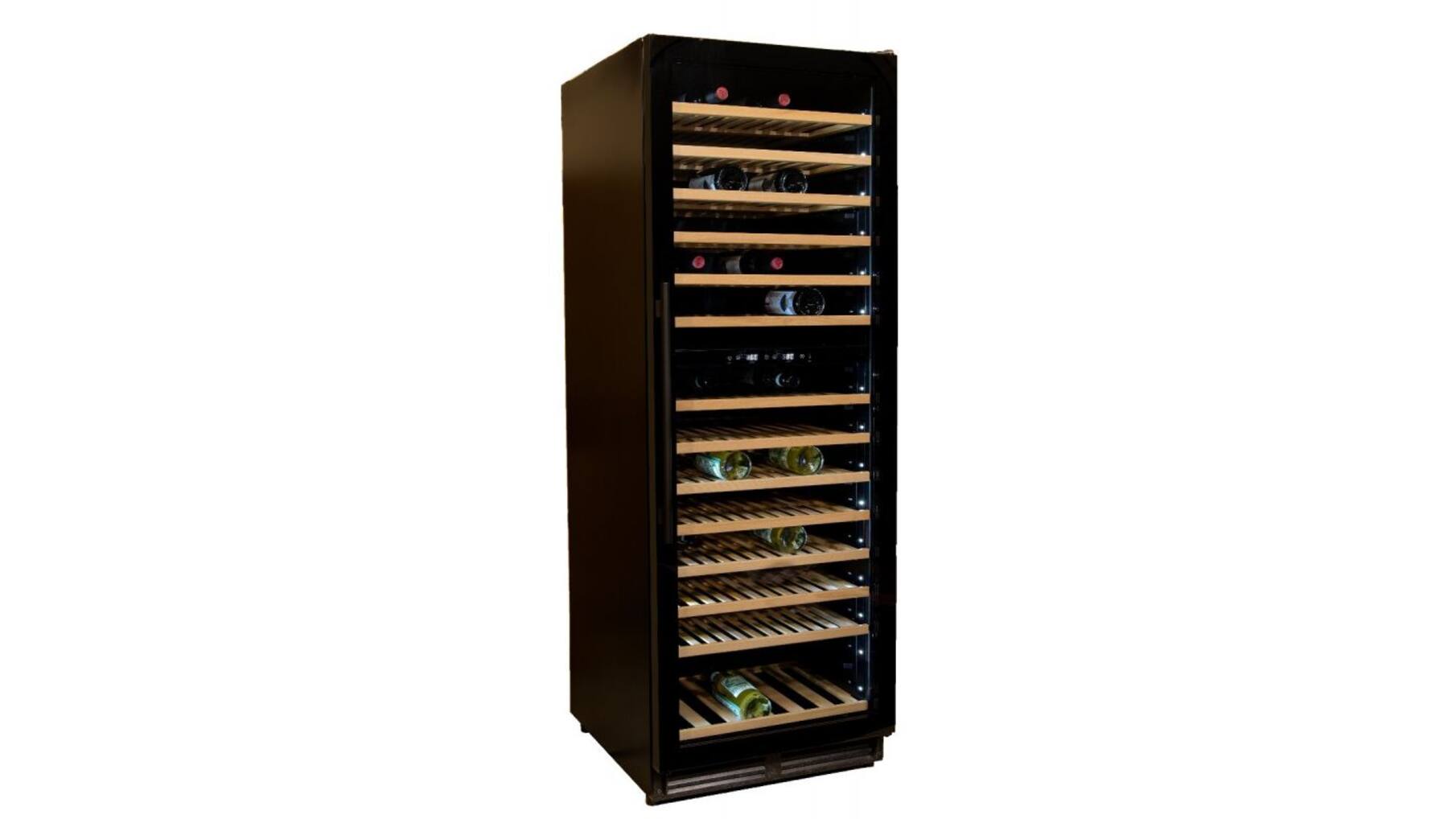 Vinata Wijnklimaatkast Premium, vol glazen deur, 154 Flessen