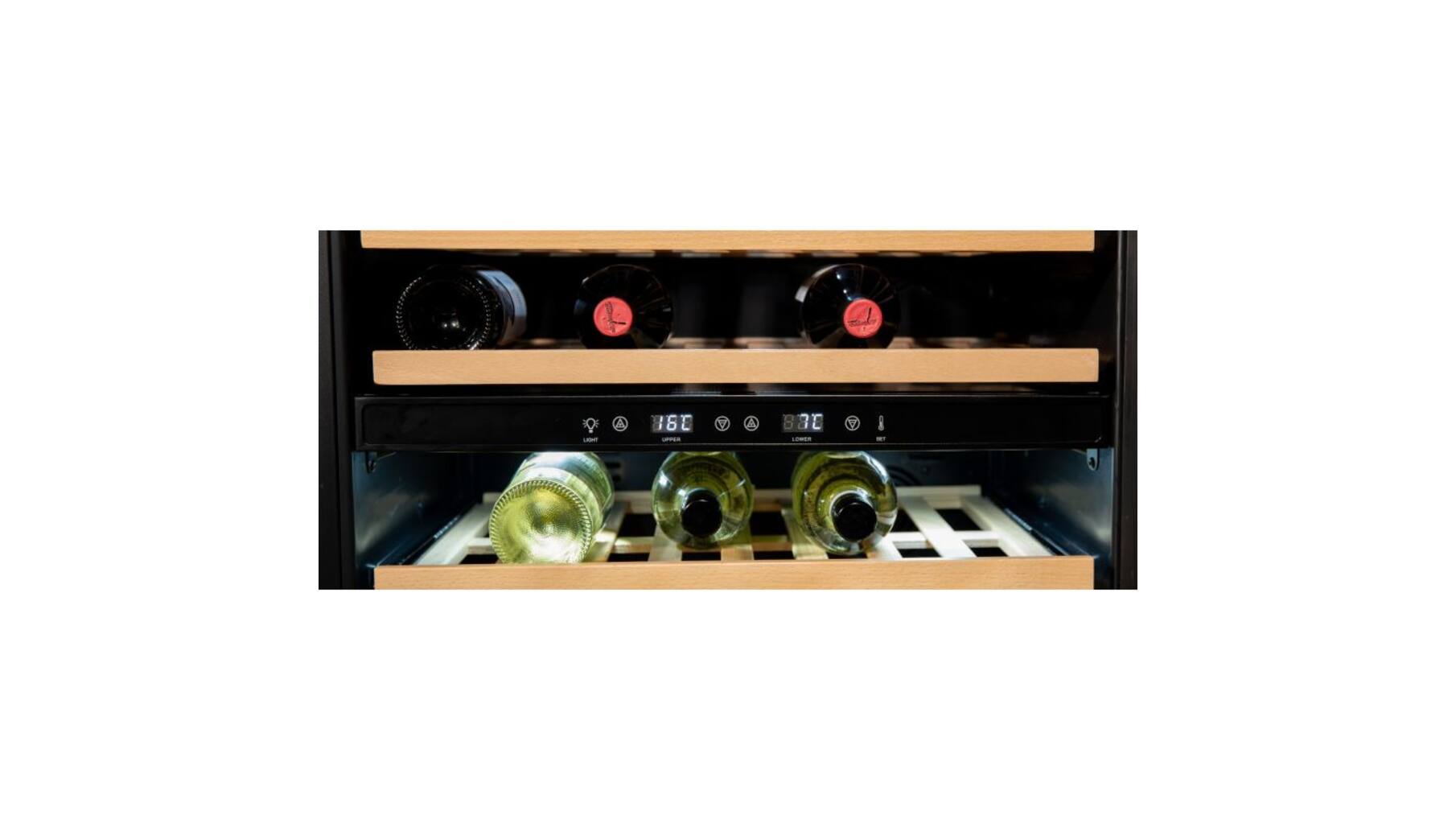Vinata Wijnklimaatkast Premium, vol glazen deur, 154 Flessen