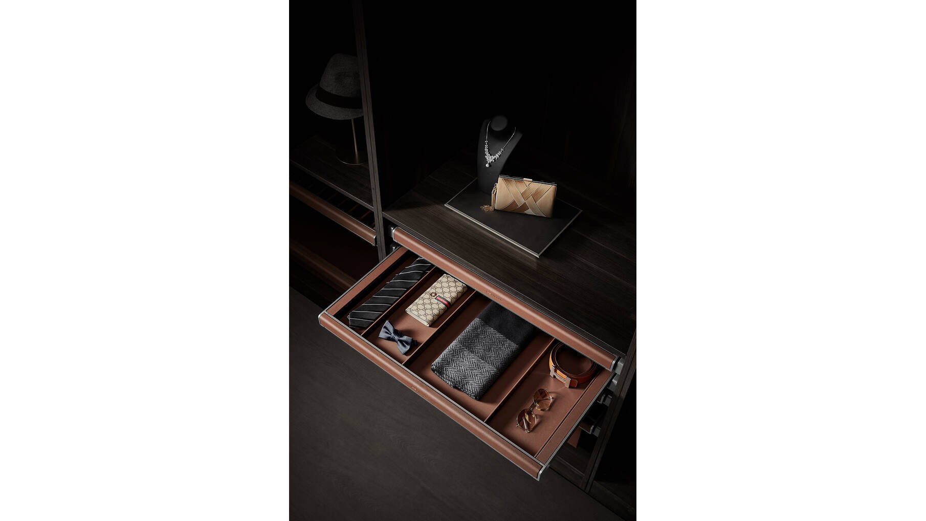706004 B Series - Multifunctional Storage Box - 900mm, Brown
