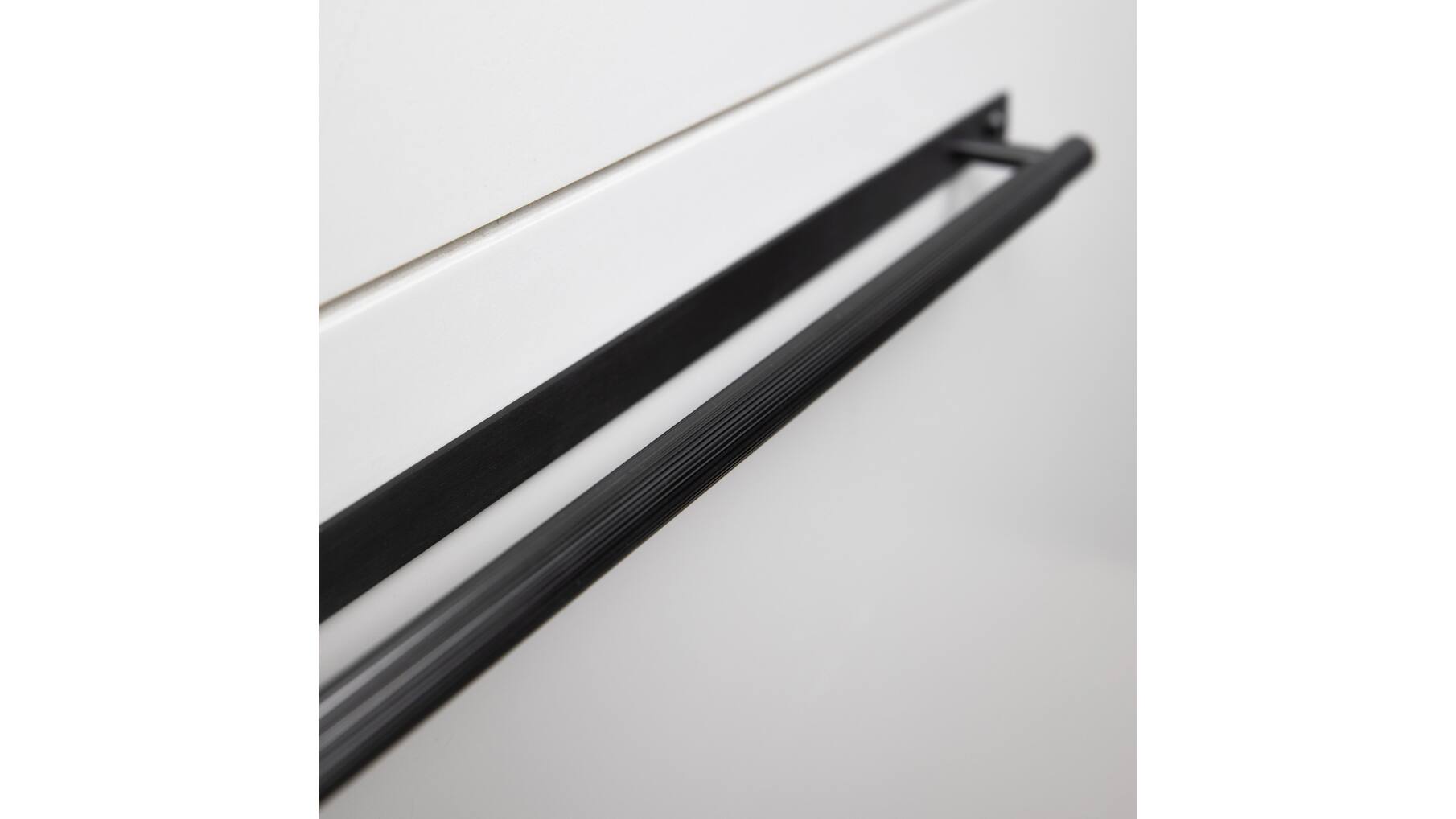 Pull Bar/Plate/Linear/Small 190Mm/Black (Non US)