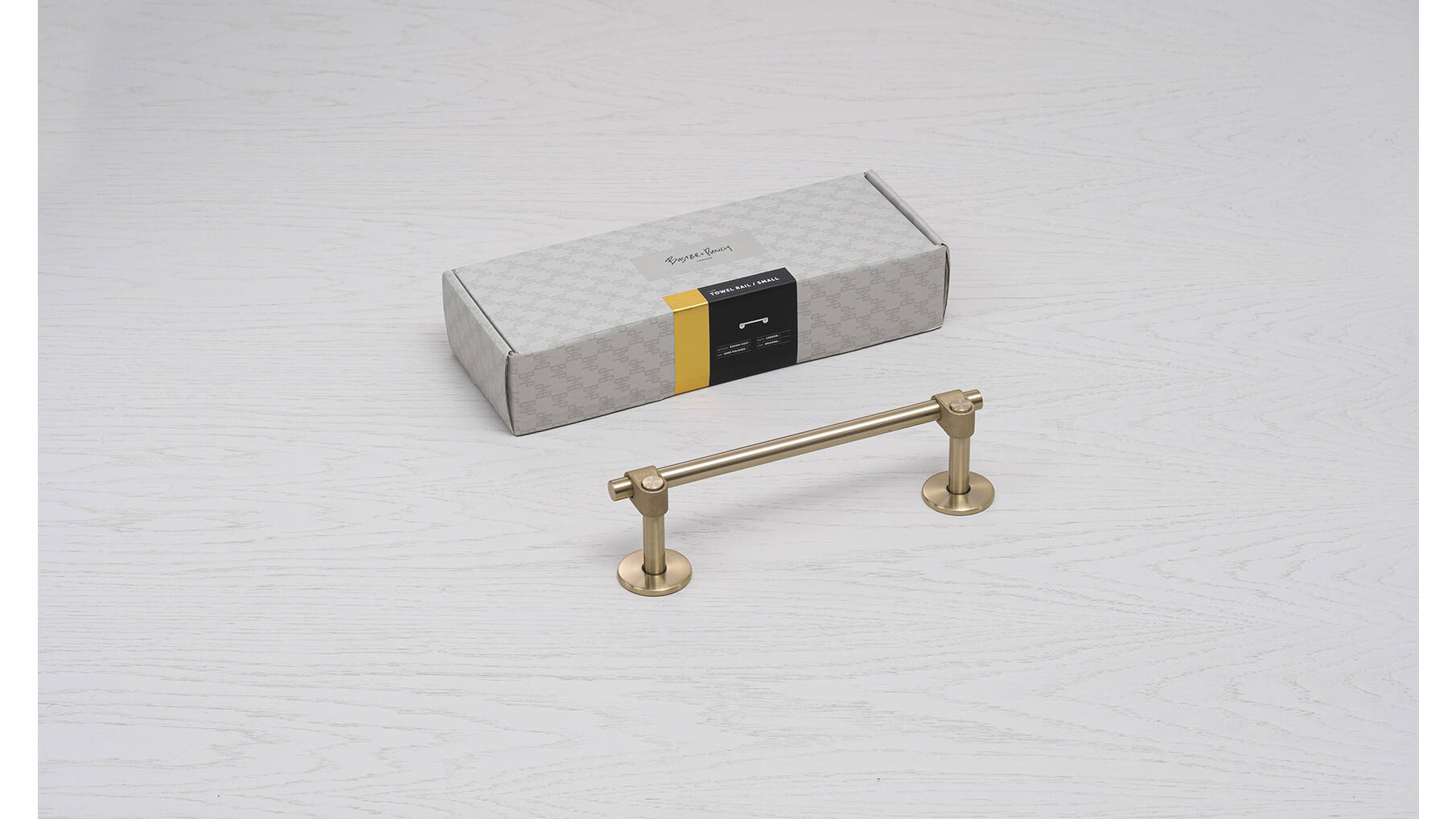 Towel Rail/Small 300Mm/11.8 Inches/Cast/Brass