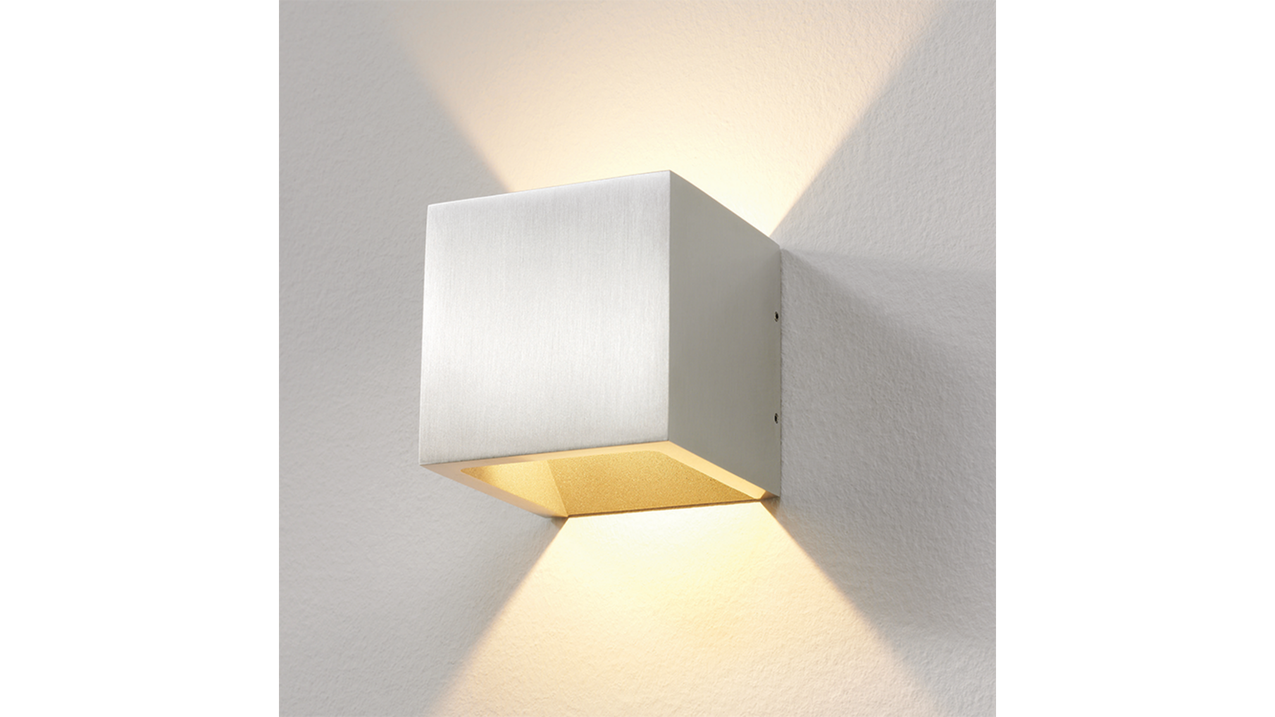Wandlamp Vigo Up/down ALUMINIUM IP54