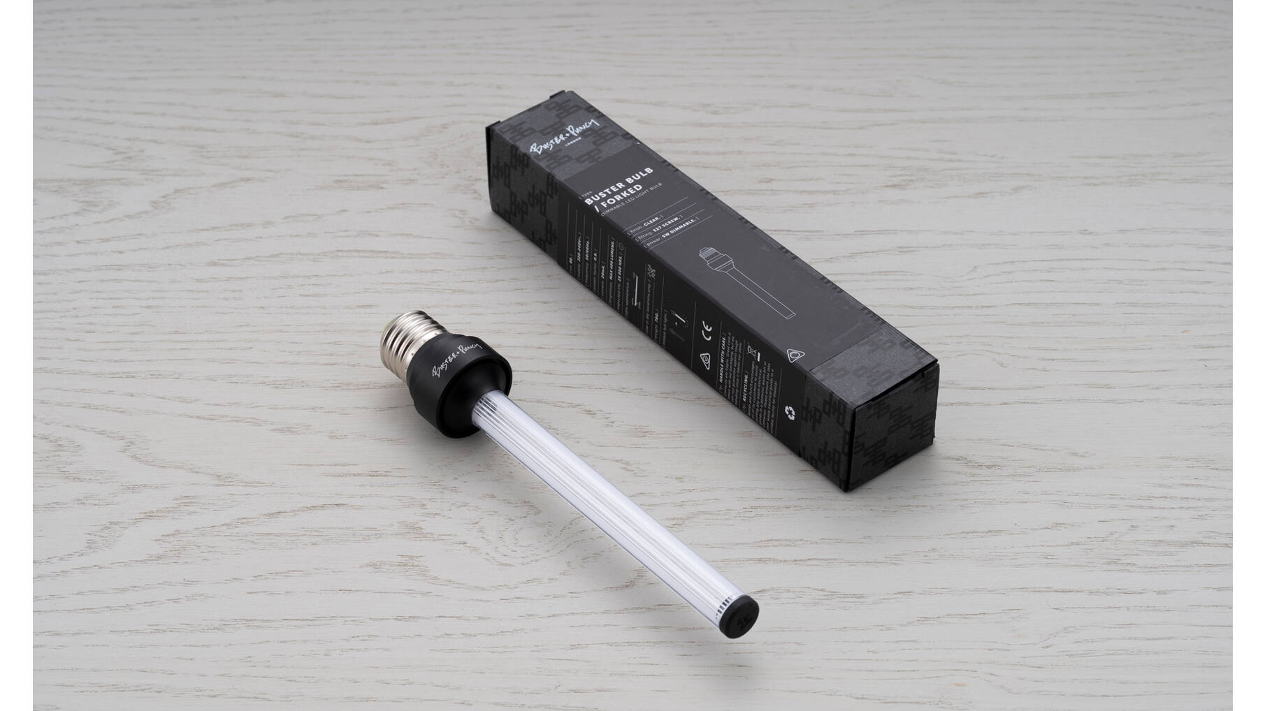 Buster Bulb/Forked/E27 Dimmable