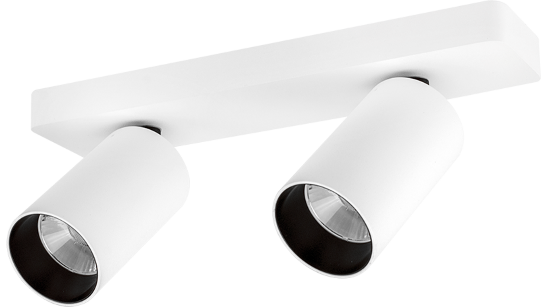 Opbouwspots Galex DUO LED draai/kantelbaar wit  2700K