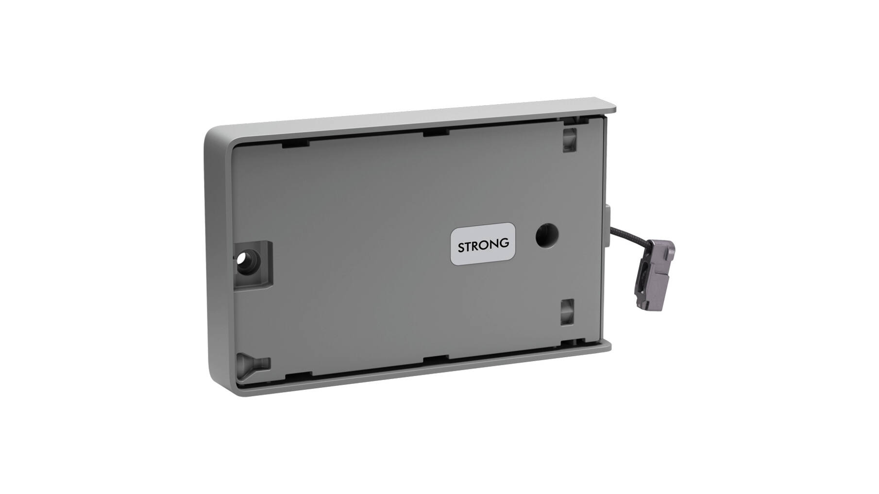 Kiaro Easy opening systeem, sterke uitvoering, grijs RAL9007