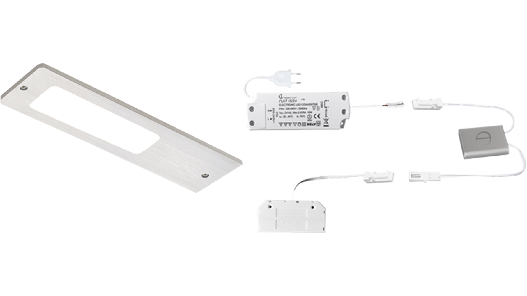 1 x Vega D-Motion Alum. 24V + Dotti D-Motion + Driver 24W