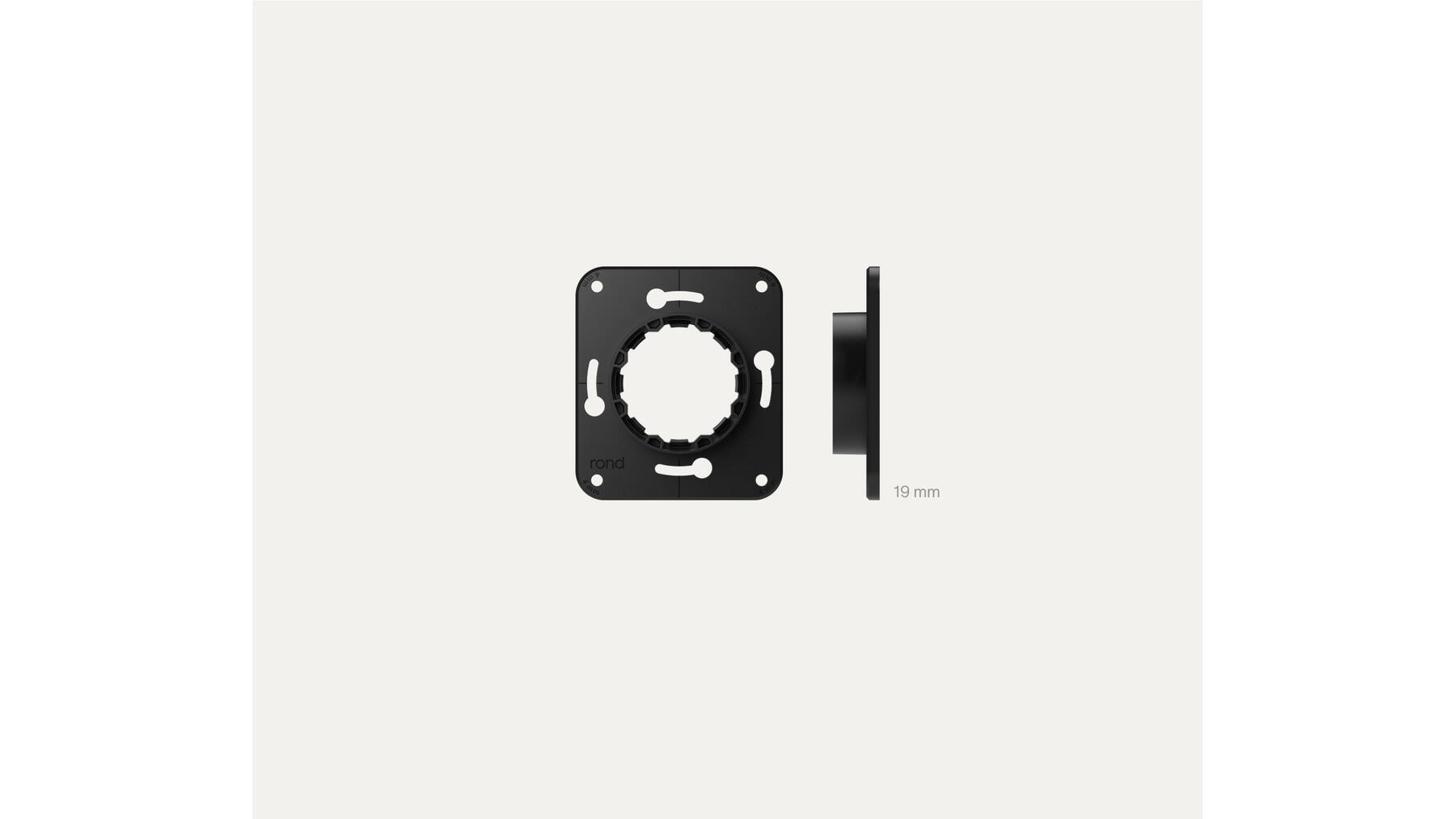 rond 3.0 - backfit holder - 19 mm