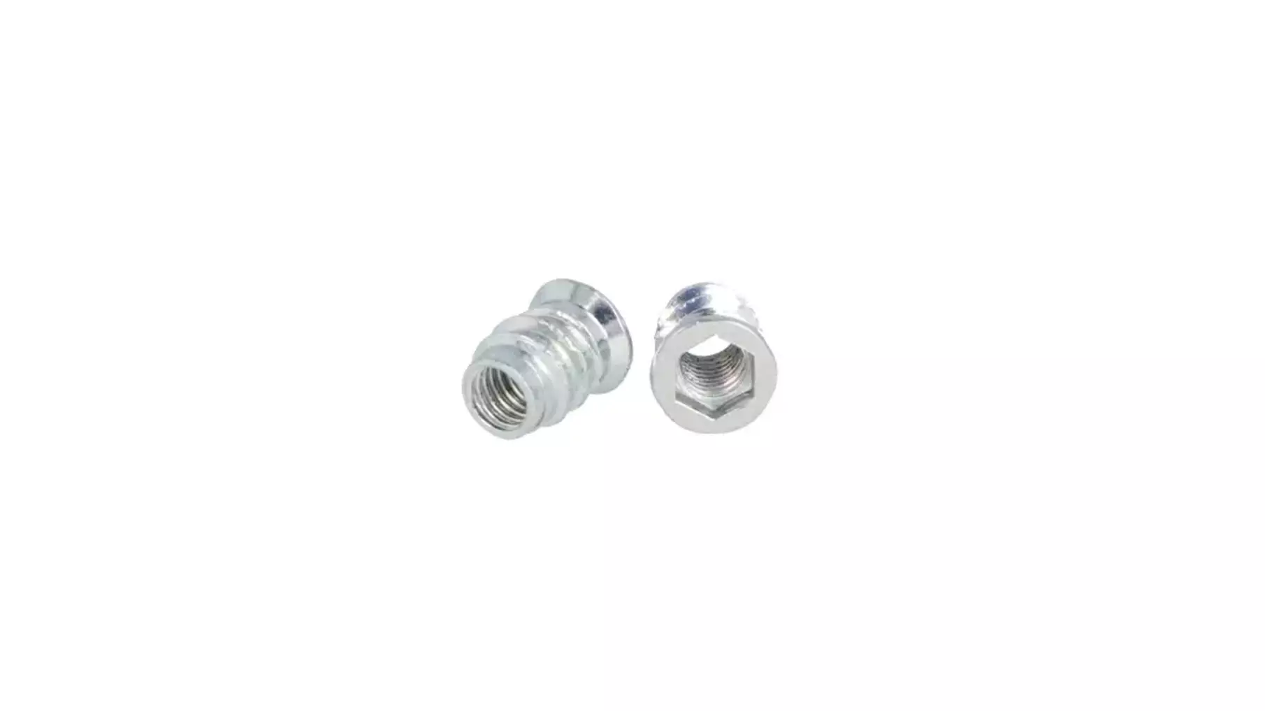 Rampabus met rand M8/10 x 17mm staal verzinkt SW8