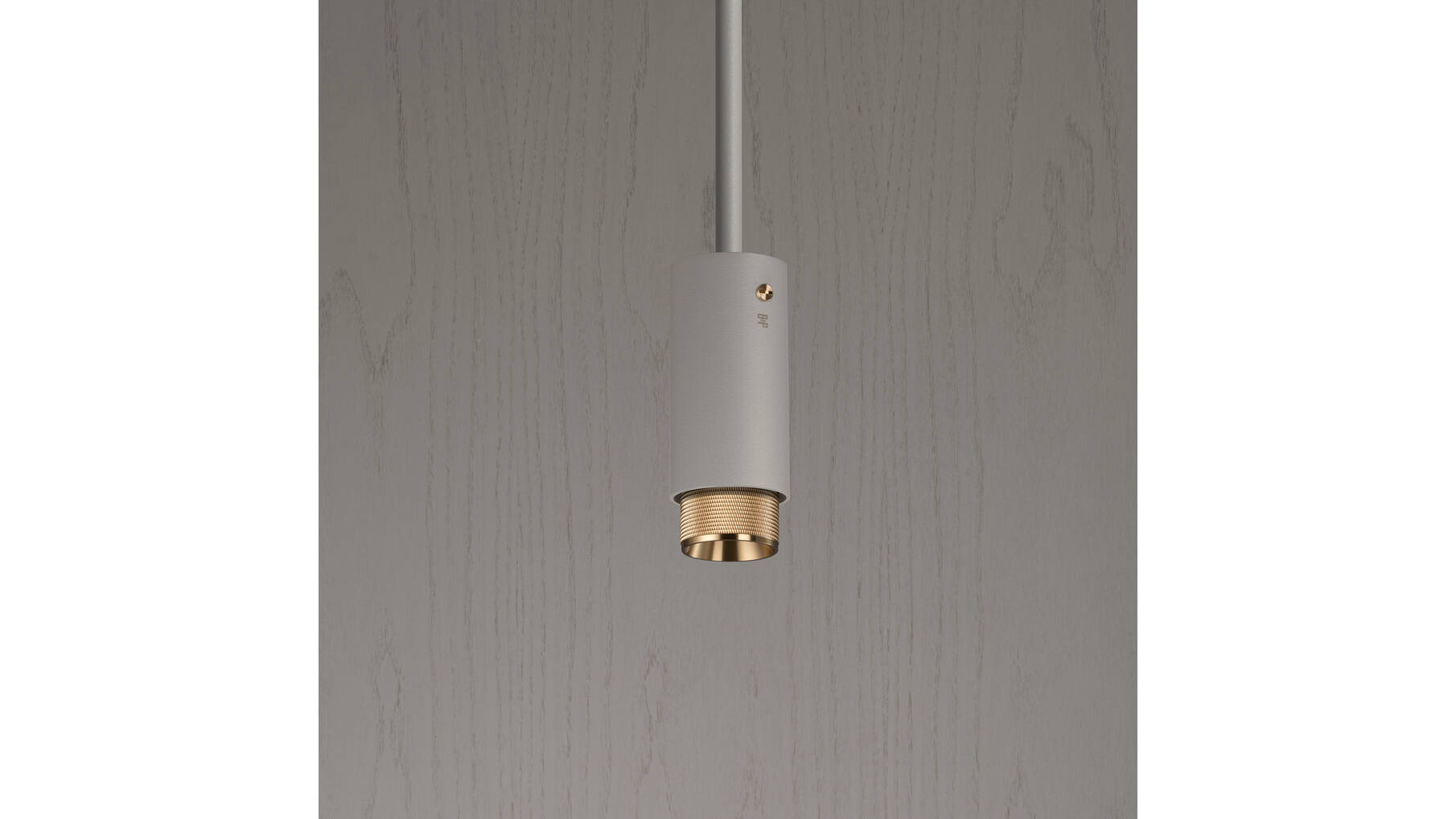 Exhaust Pendant/Cross/Stone/Brass