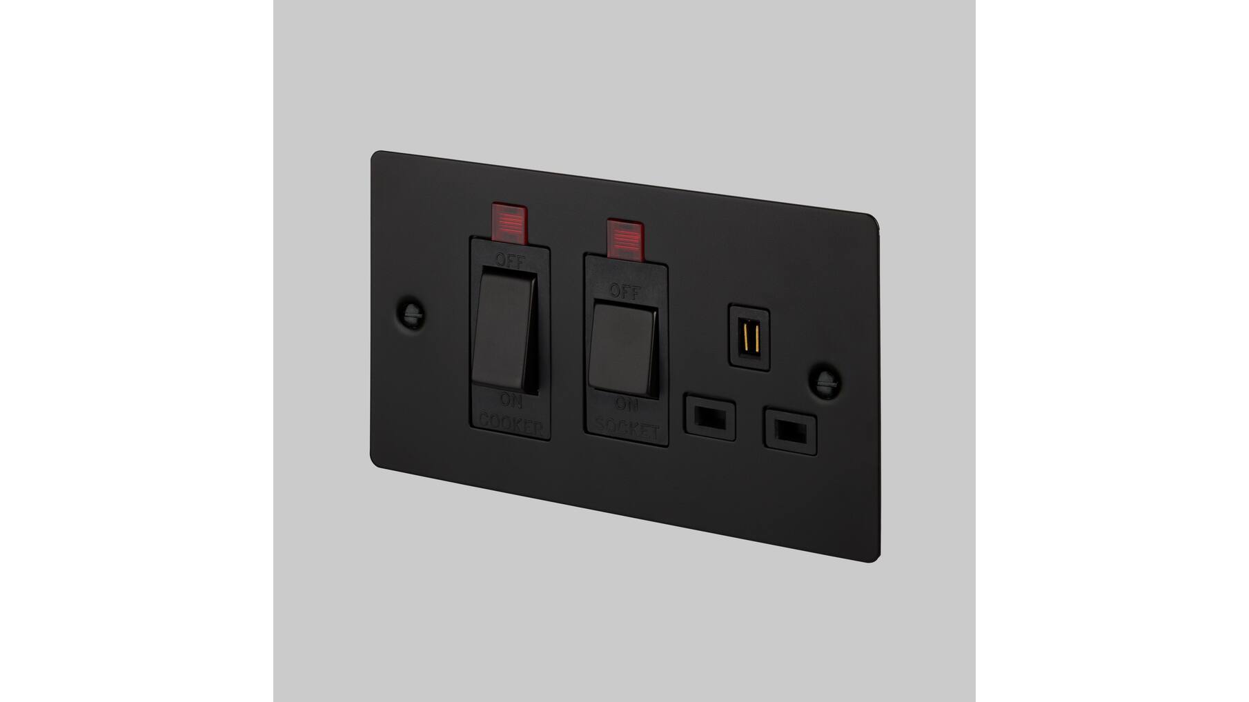 Cooker Control Unit w/ Neon - Black - Black Interior