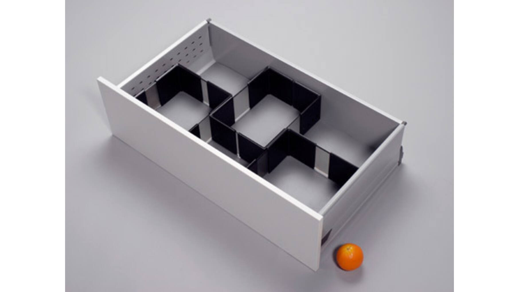 Cuisio-Flex inzet set van 3 stuks transparant/zwart