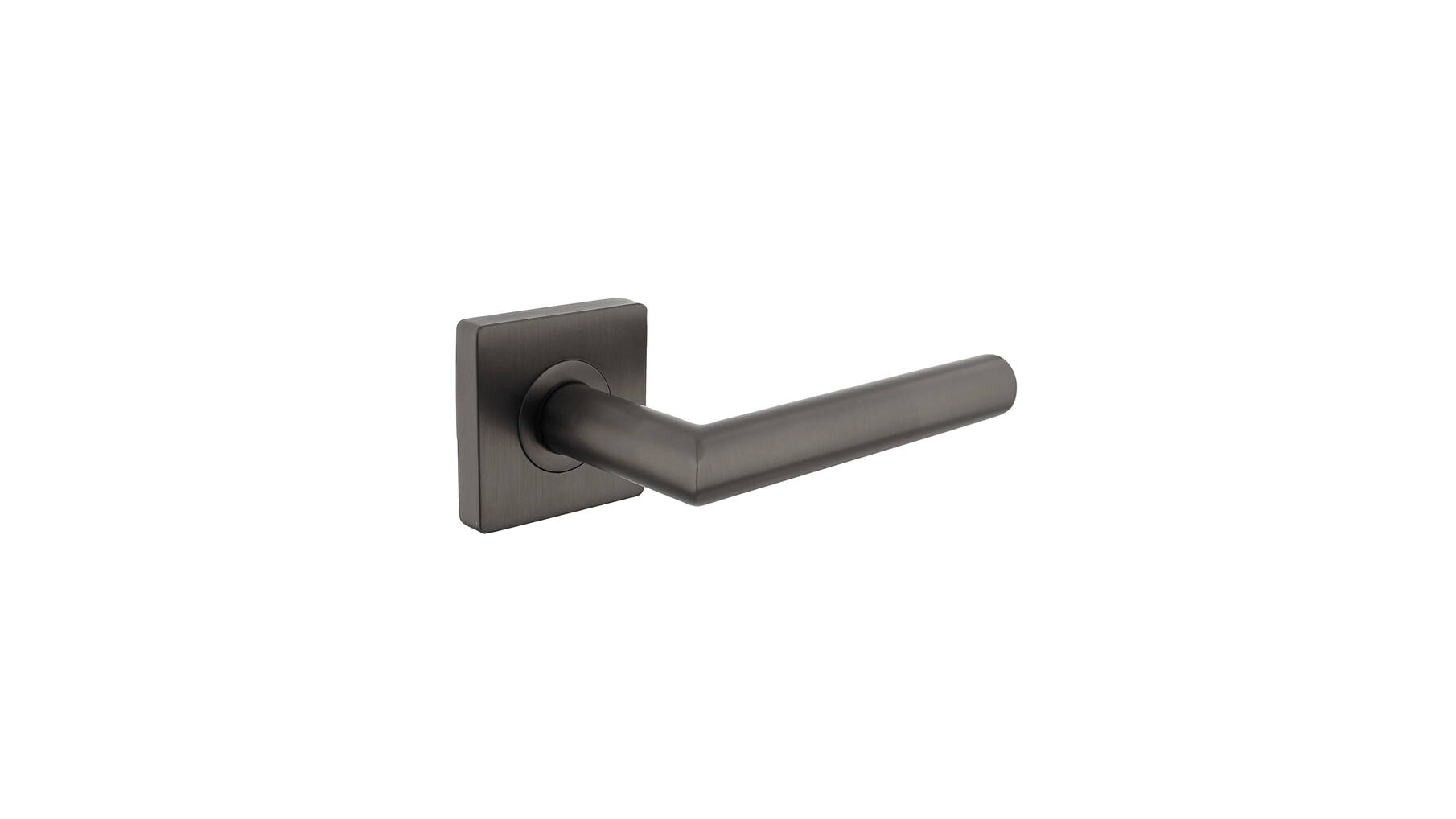 Deurkruk Bastian op vierkante rozet 55x55x10mm