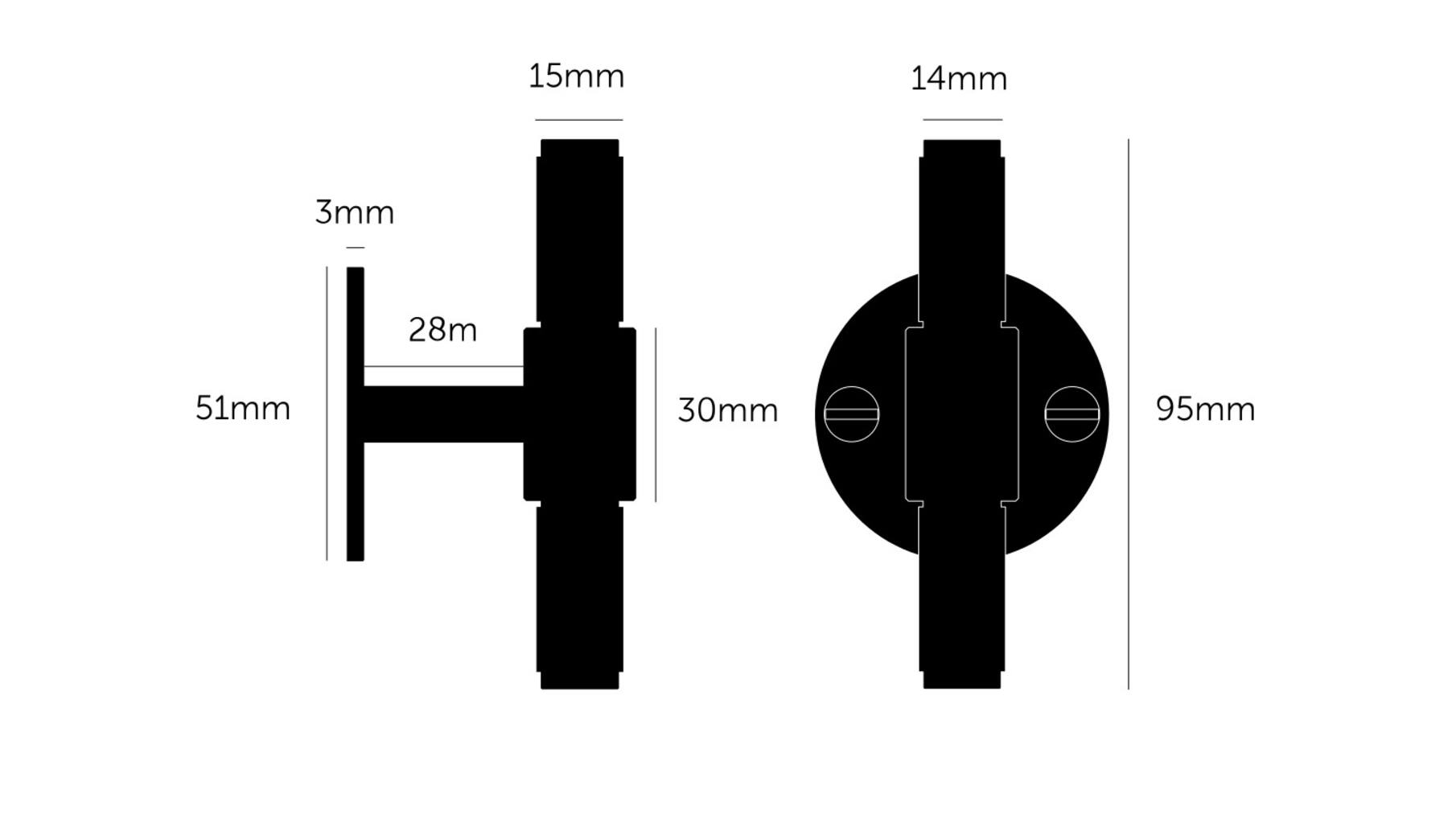 T-Bar/Plate/Brass