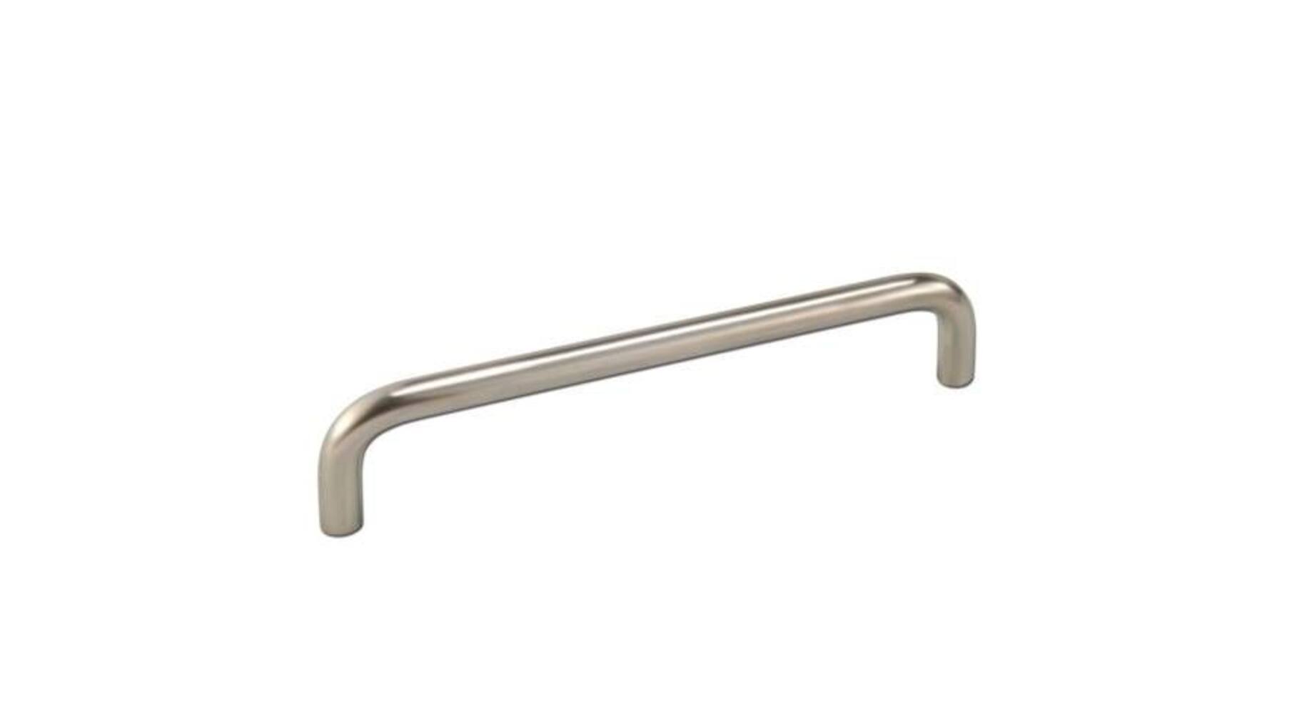 Greep 8x192mm recht RVS look, totale lengte 200mm
