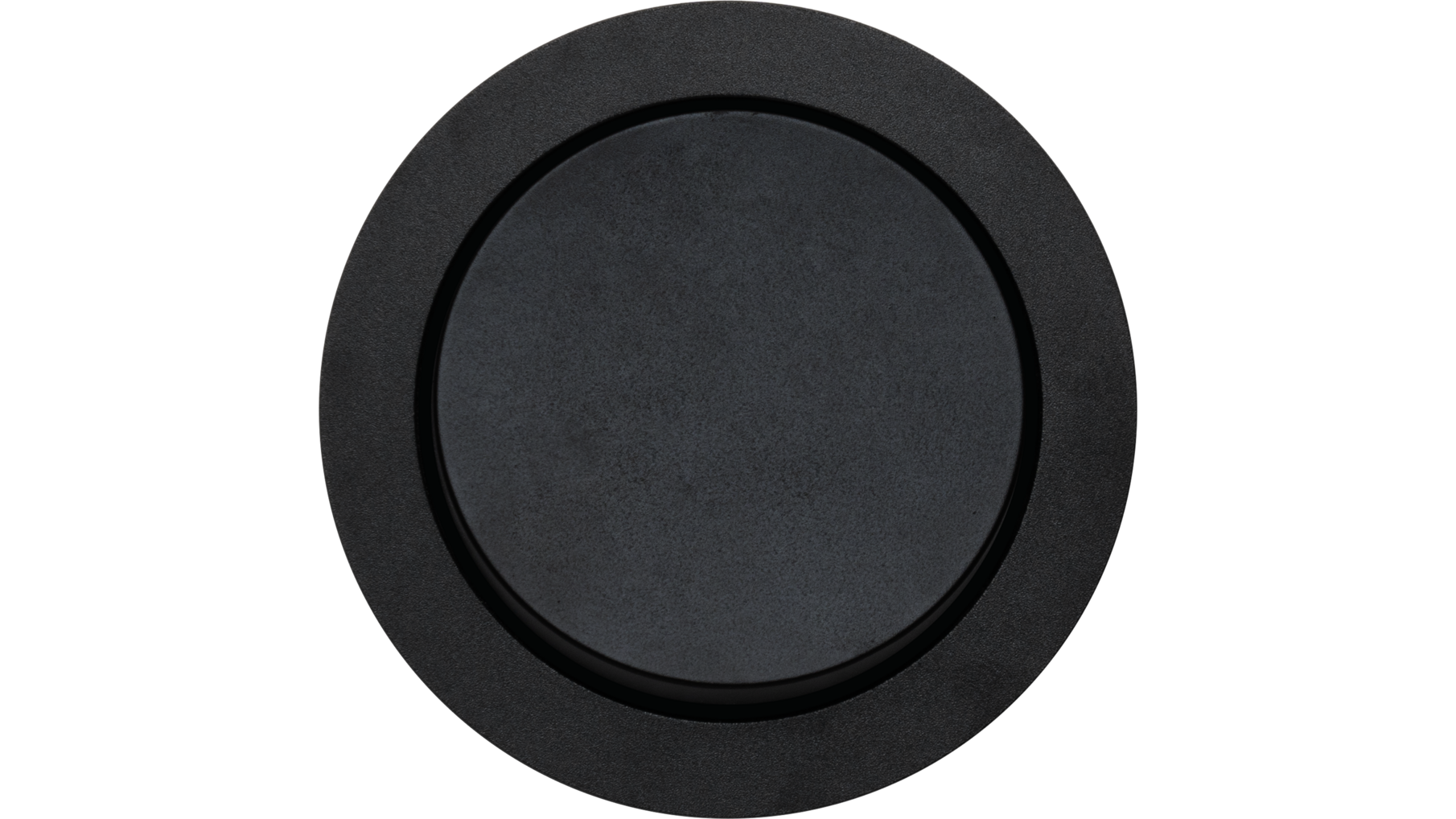 Rond 2.0 Multifit - NO/NC Push button -s. trim - black alu