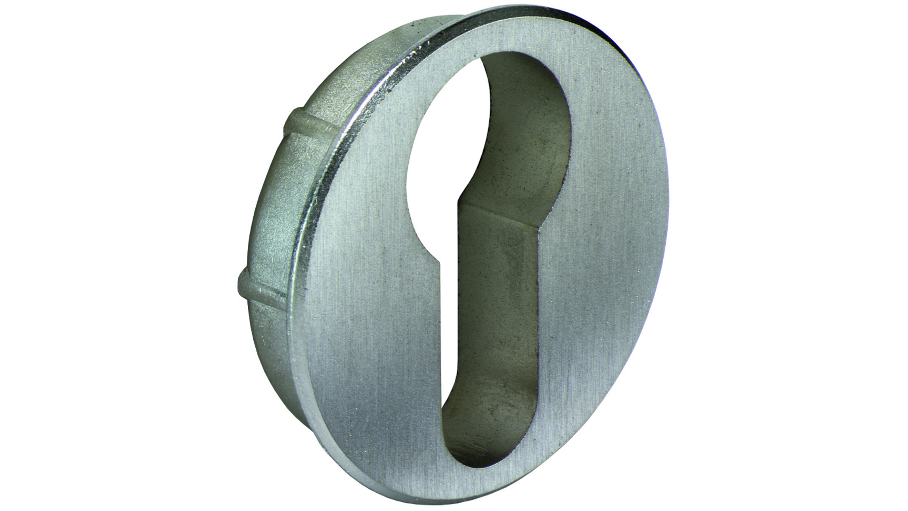 Rozet voor profielcilinders RVS look 35mm boring 40mm