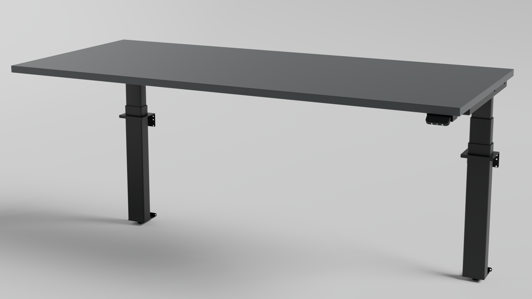De Wall. Kleur: Zwart RAL9005