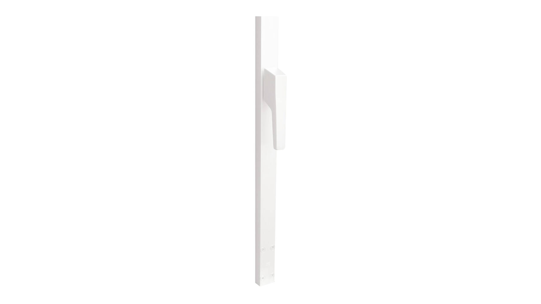 Deurespagnolet niet afsluitbaar Rechts 2200mm RAL 9010 wit