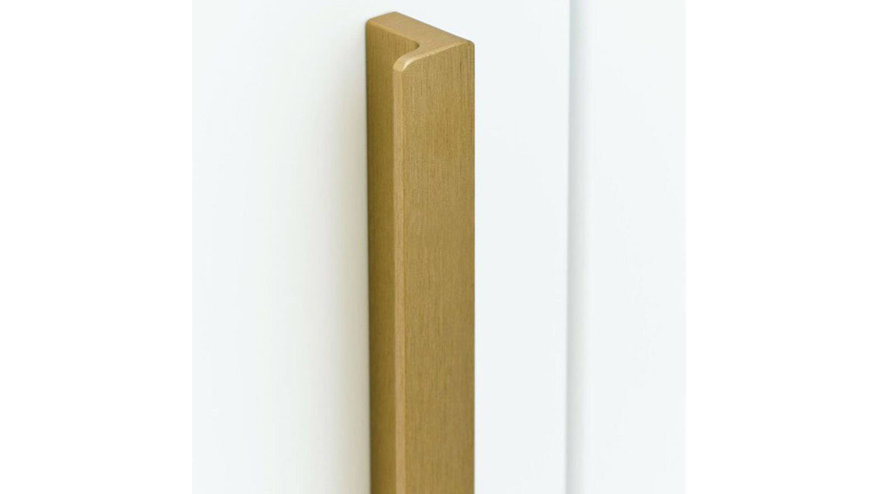 Greep Elan 20x32x50mm Mat messing geborsteld