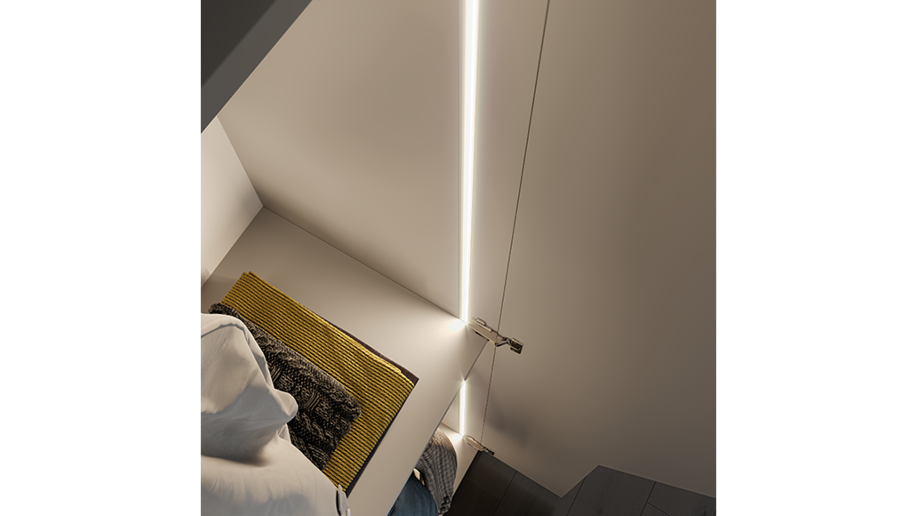 Blade-IN mat zwart links(Licht naar voren) Lengte: