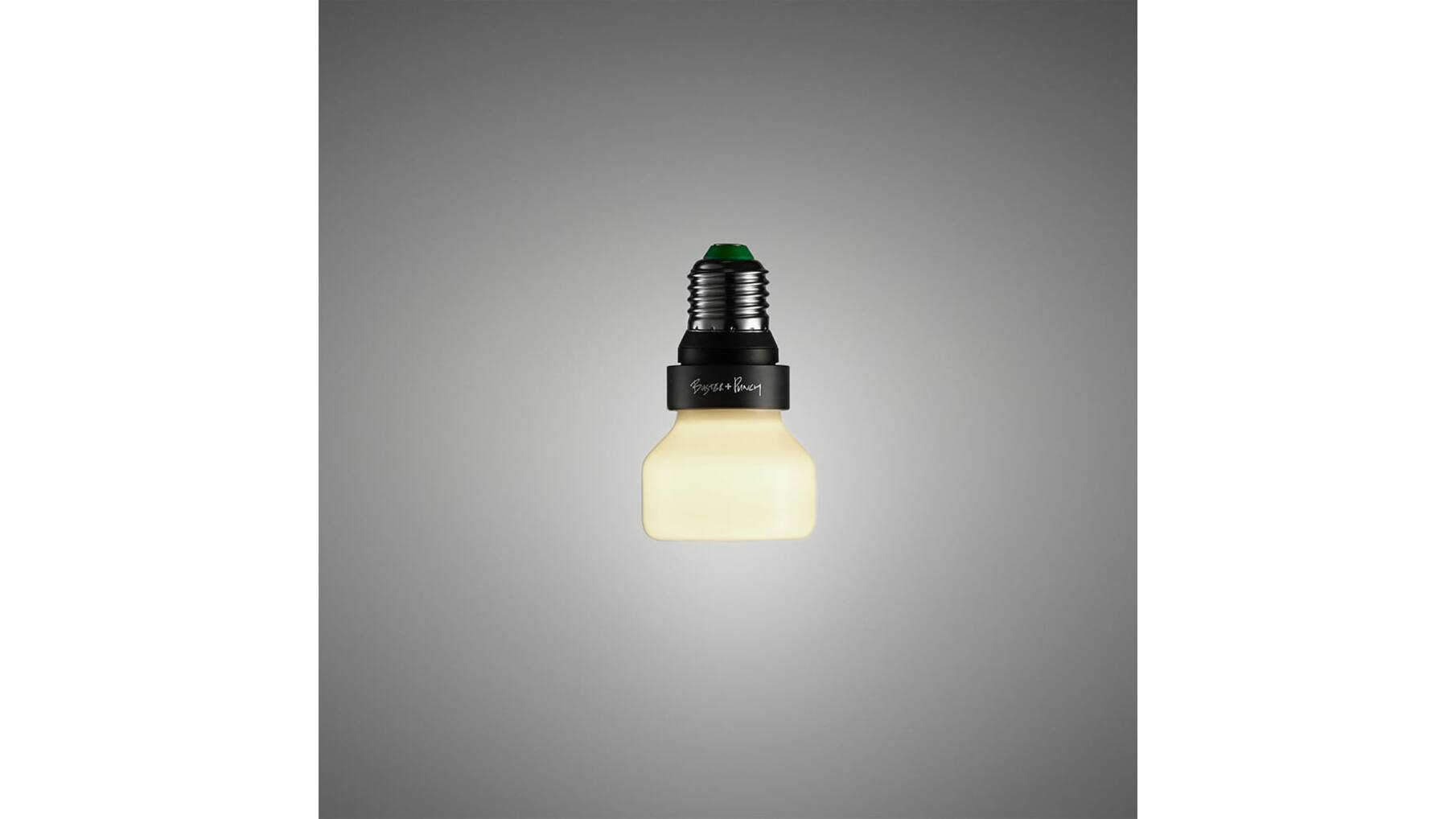 Punch Bulb Puck/E27 Dimmable/White Opaline/Glass