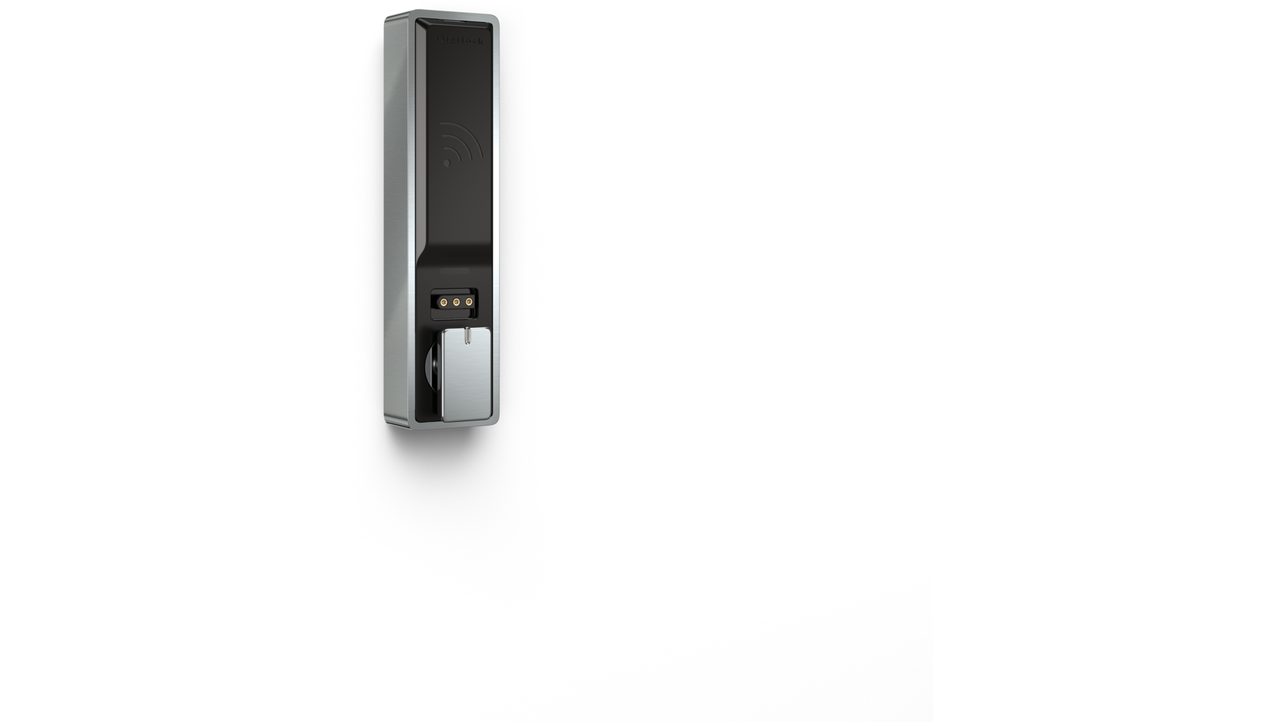 Versa RFID Mini geborsteld nikkel wisselende gebruiker,