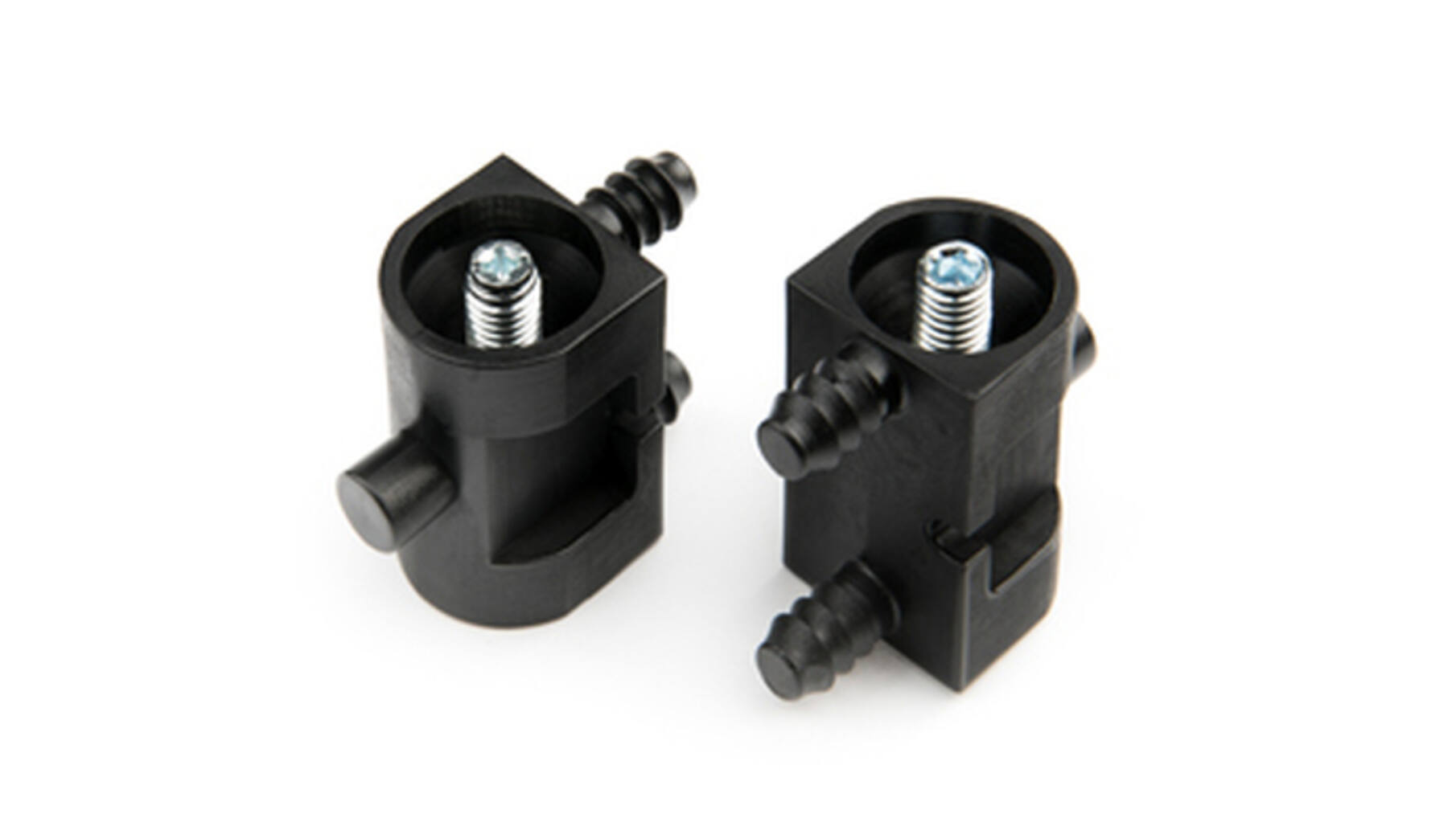 Stelvoet kunststof met twee duvels 8mm, M8x45mm, voor SW4