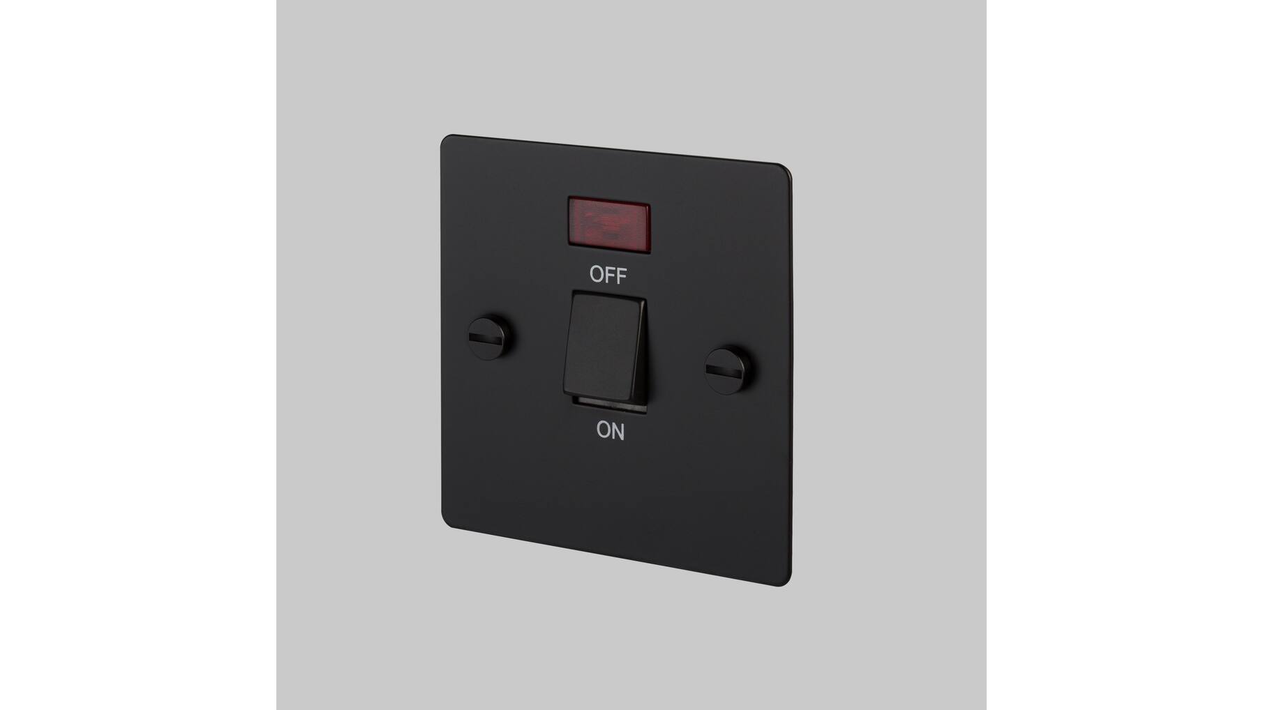 20A Dp Switch w/ Neon - Black