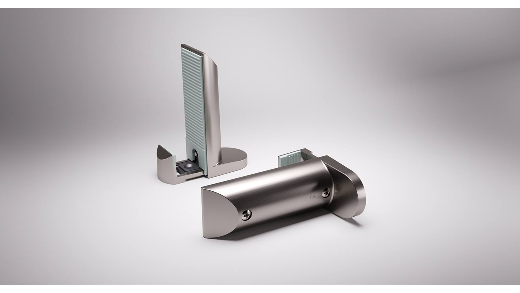 Plankdrager Kaiman, zilver RAL 9006