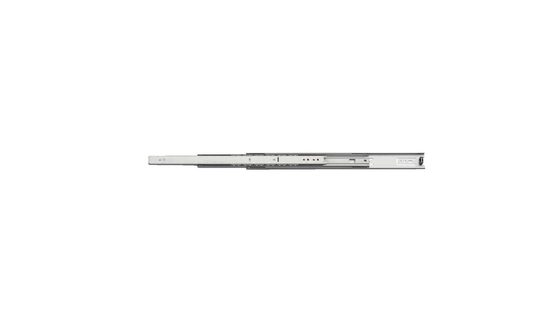 Ladegeleider RVS, lengte 500mm, met stop