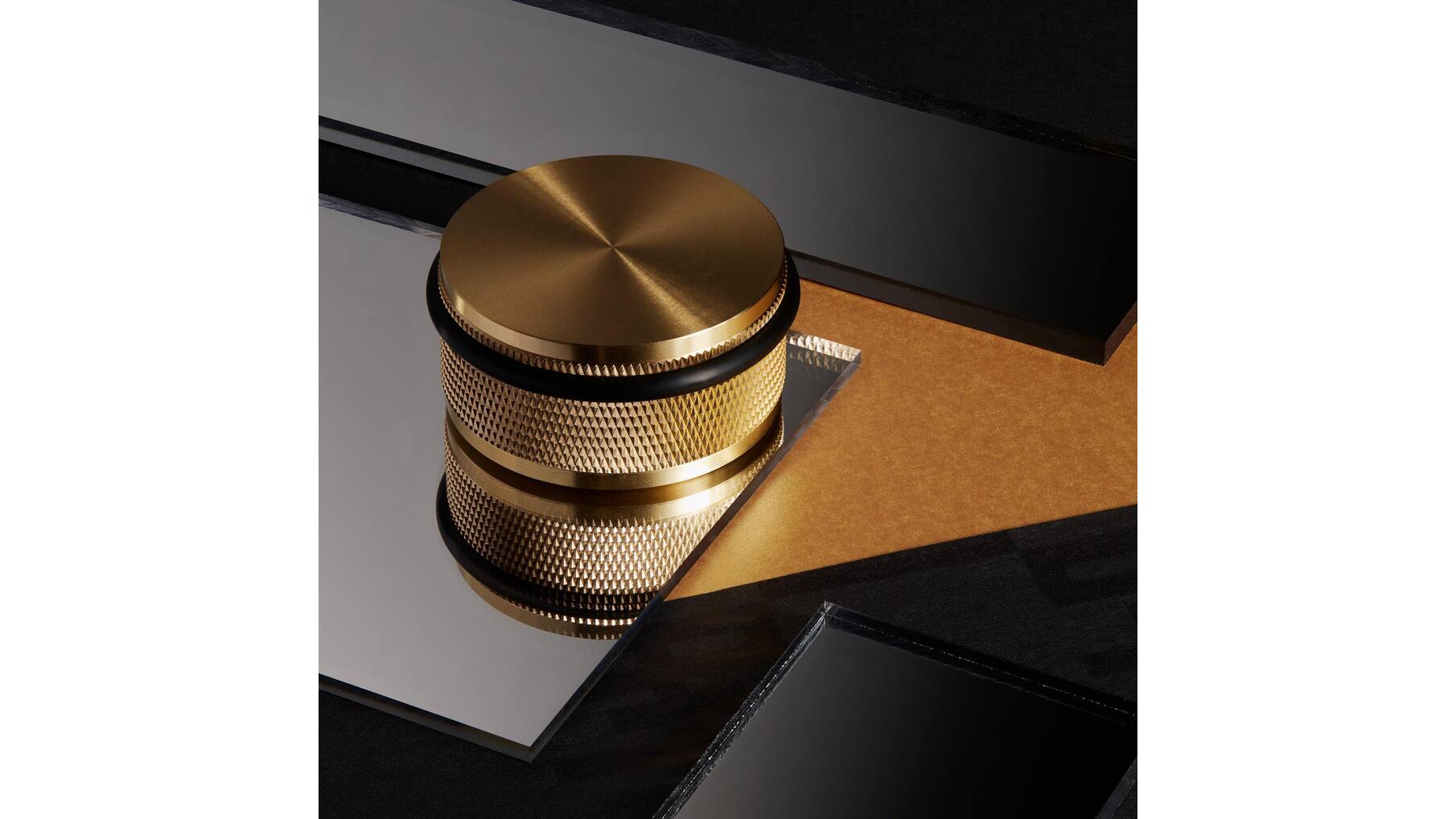 Door Stop/Floor Mounted/Brass