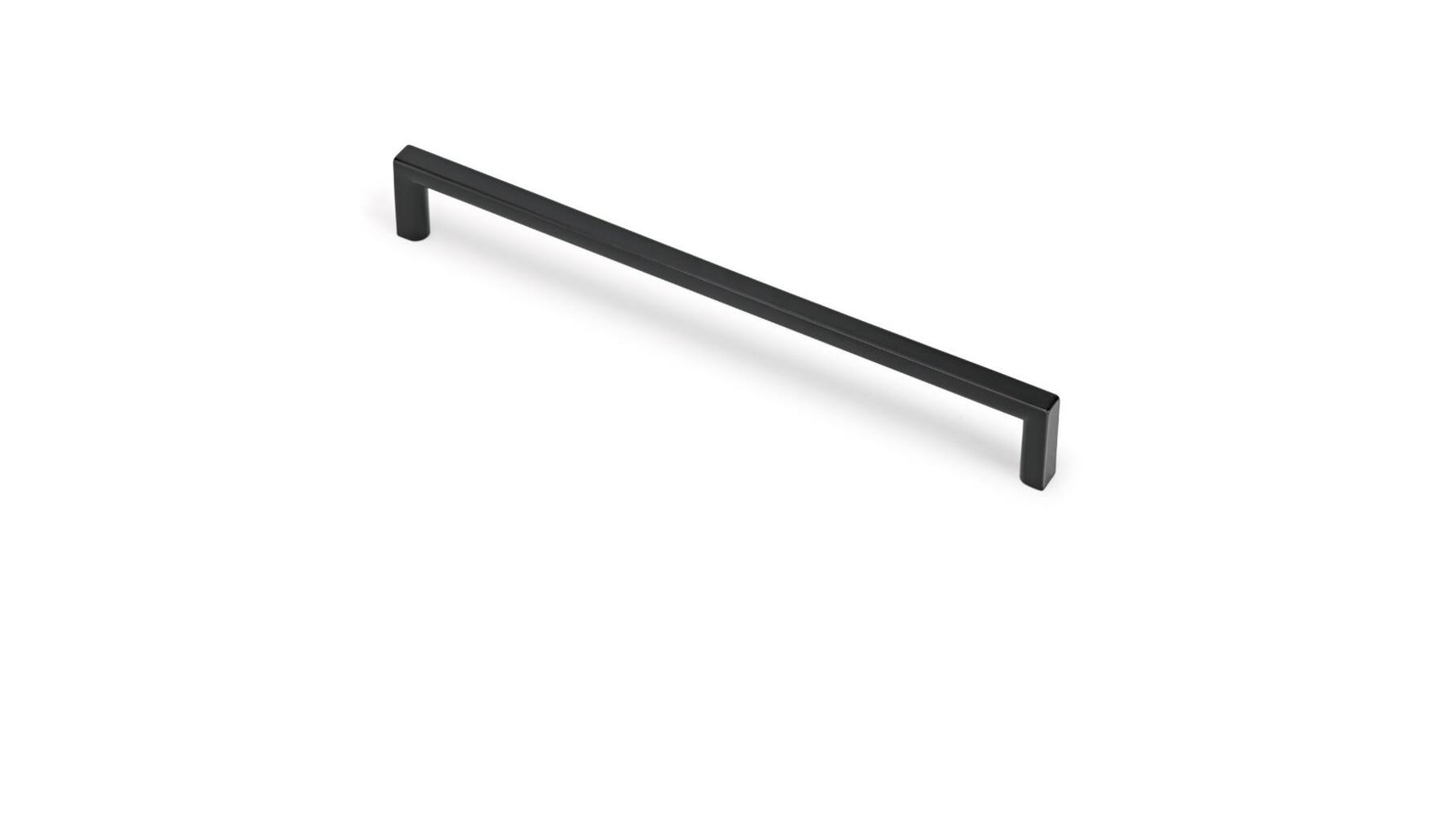 Greep mat zwart, 8.5x320mm