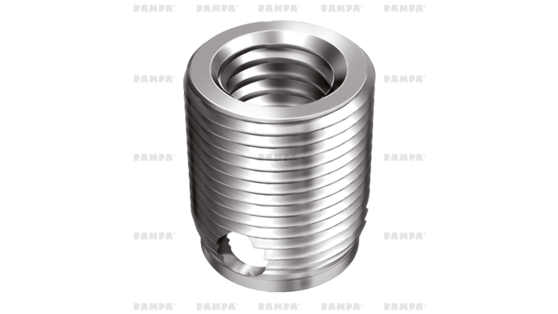 Rampa bus BAV M6/10x6mm gehard. RVS 1.4571