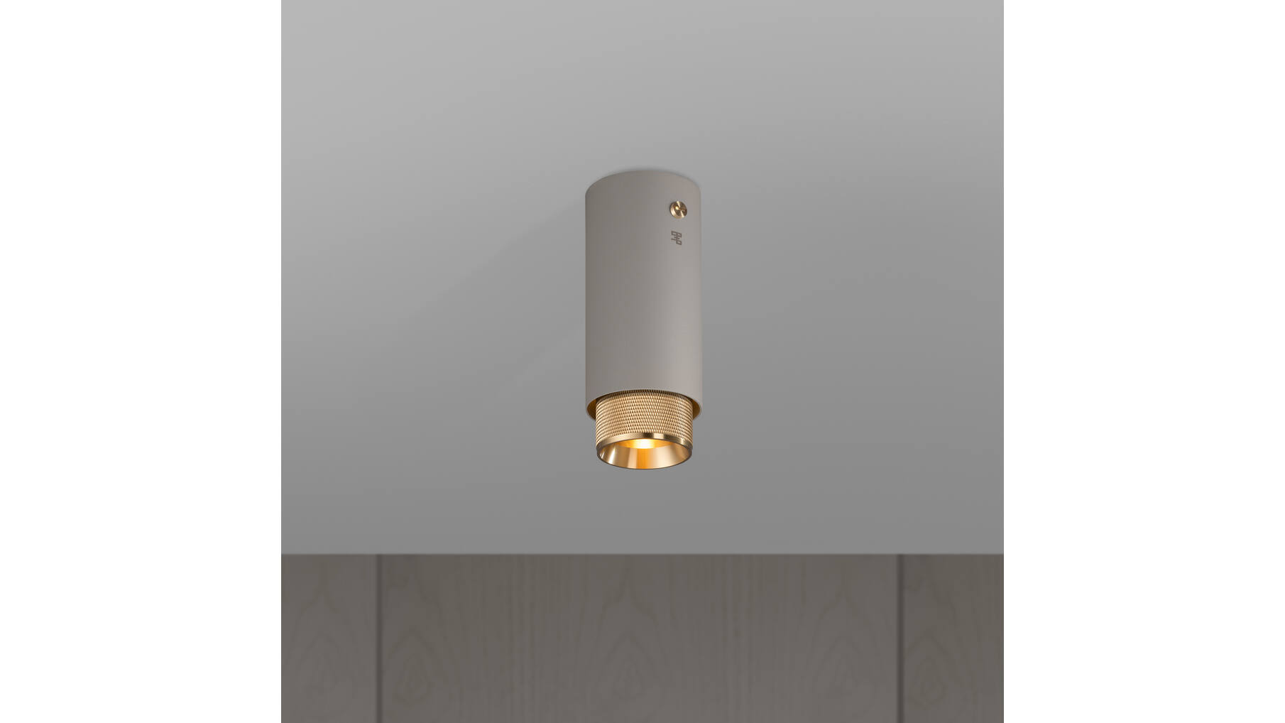 Exhaust Surface/Cross/Stone/Brass