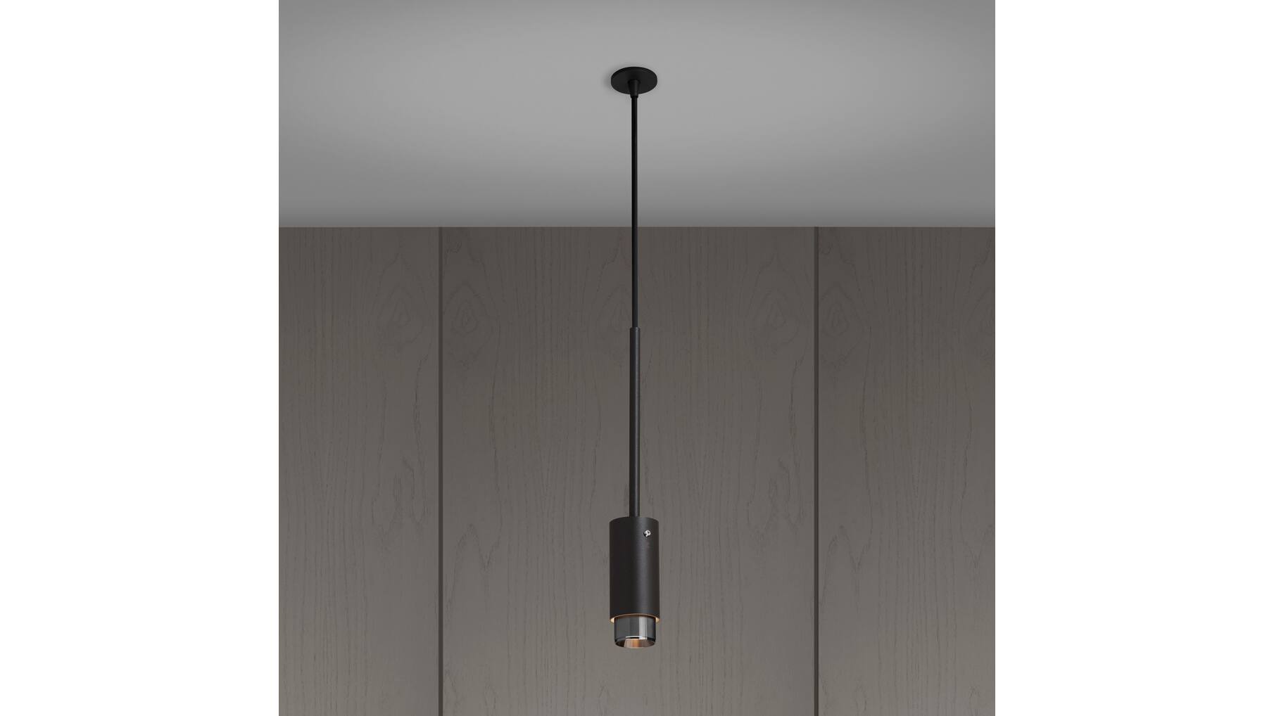 Exhaust Pendant/Linear/Graphite/Steel