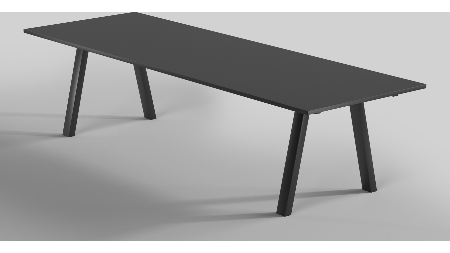 De Meet vergader tafel voor een blad van 1600mm lang,