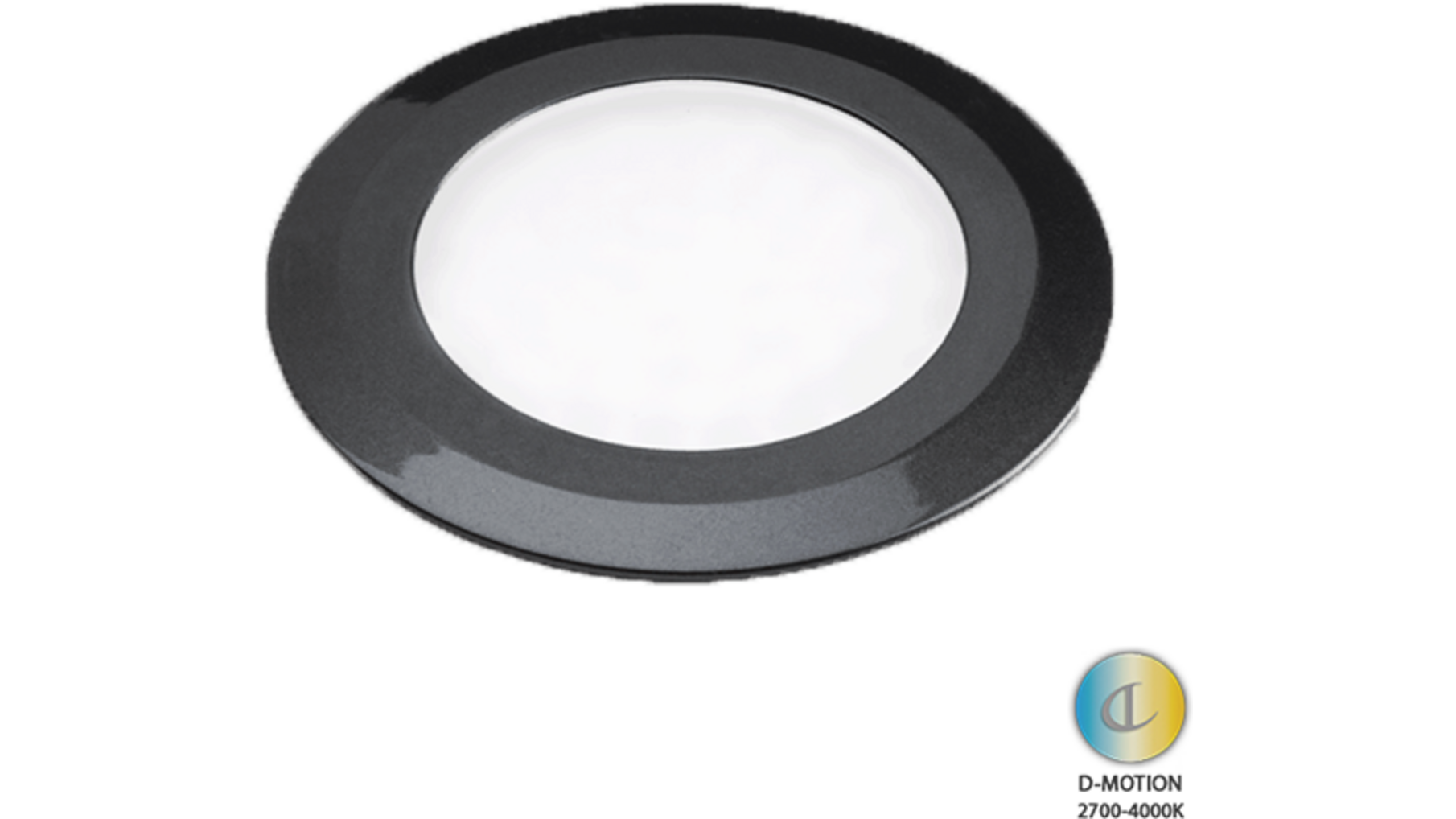 Losse spot Date D-Motion zwart 3W-24Vdc 2700K-4000K
