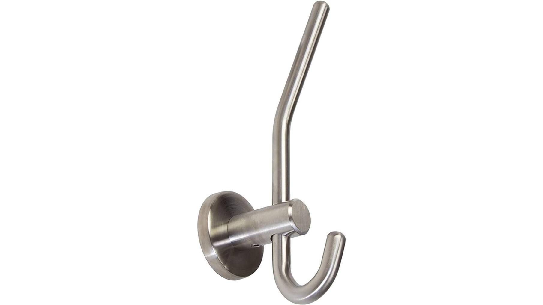Hoed- en jashaak RVS geborsteld 175x49mm