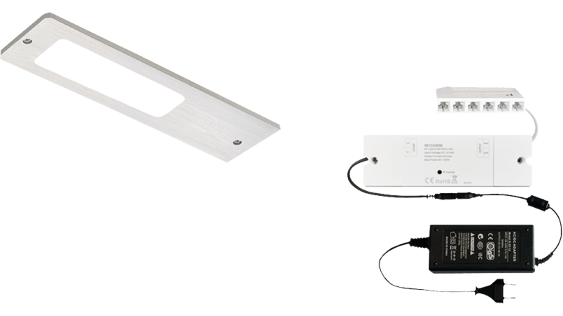 6 x Vega D-Motion Alum. 24V + MC-D-Motion + Driver 36W