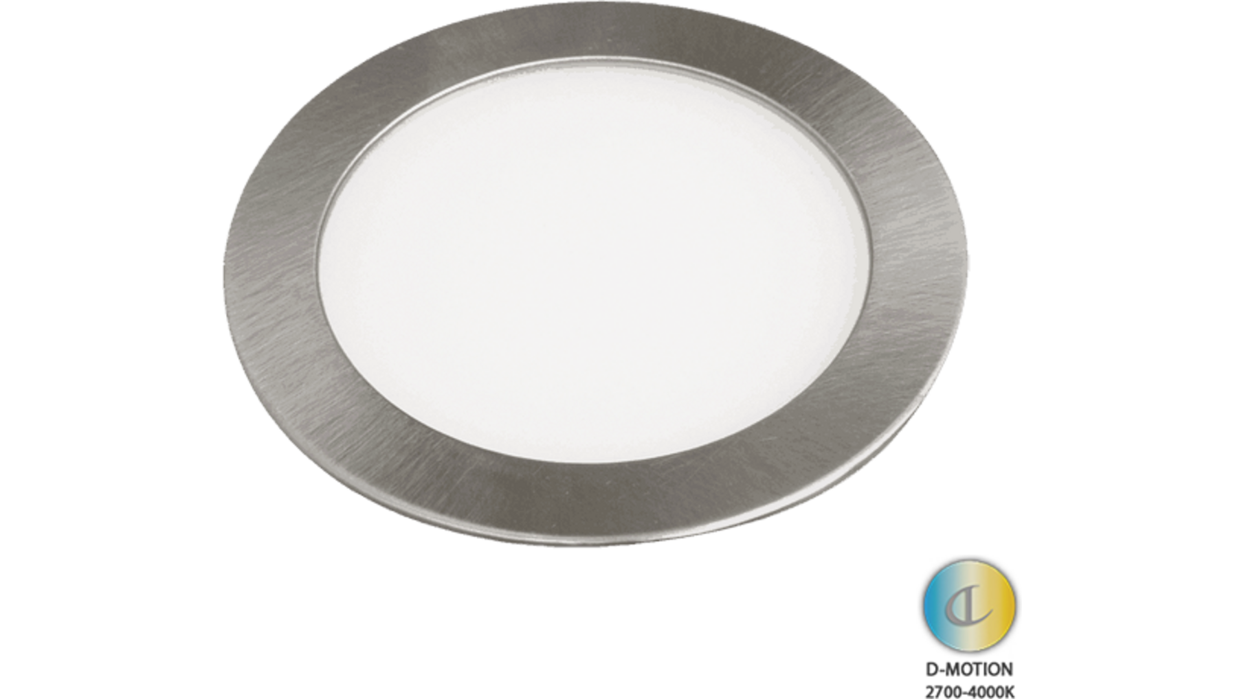 Losse spot  Smally XS D-Motion RVS-look 3W-24Vdc 2700K-4000K