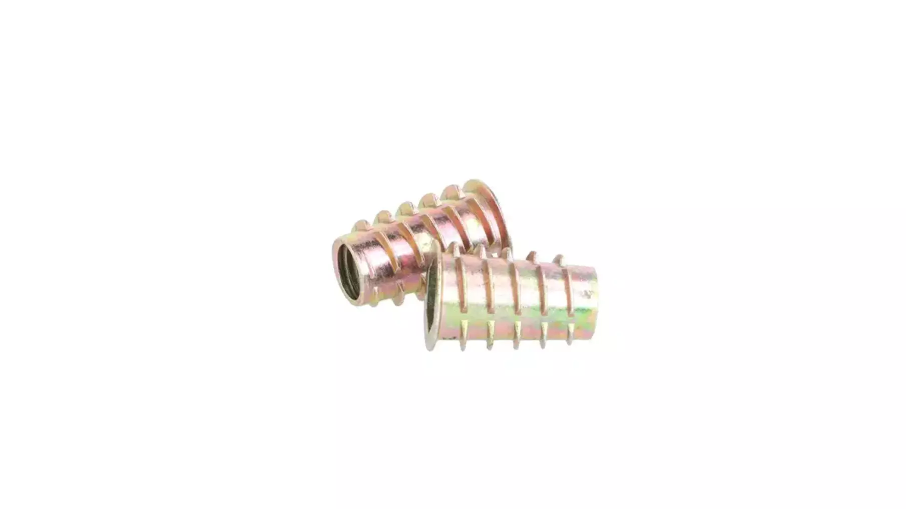 Rampabus conisch M10/16x25mm met rand, geel verzinkt, SW10