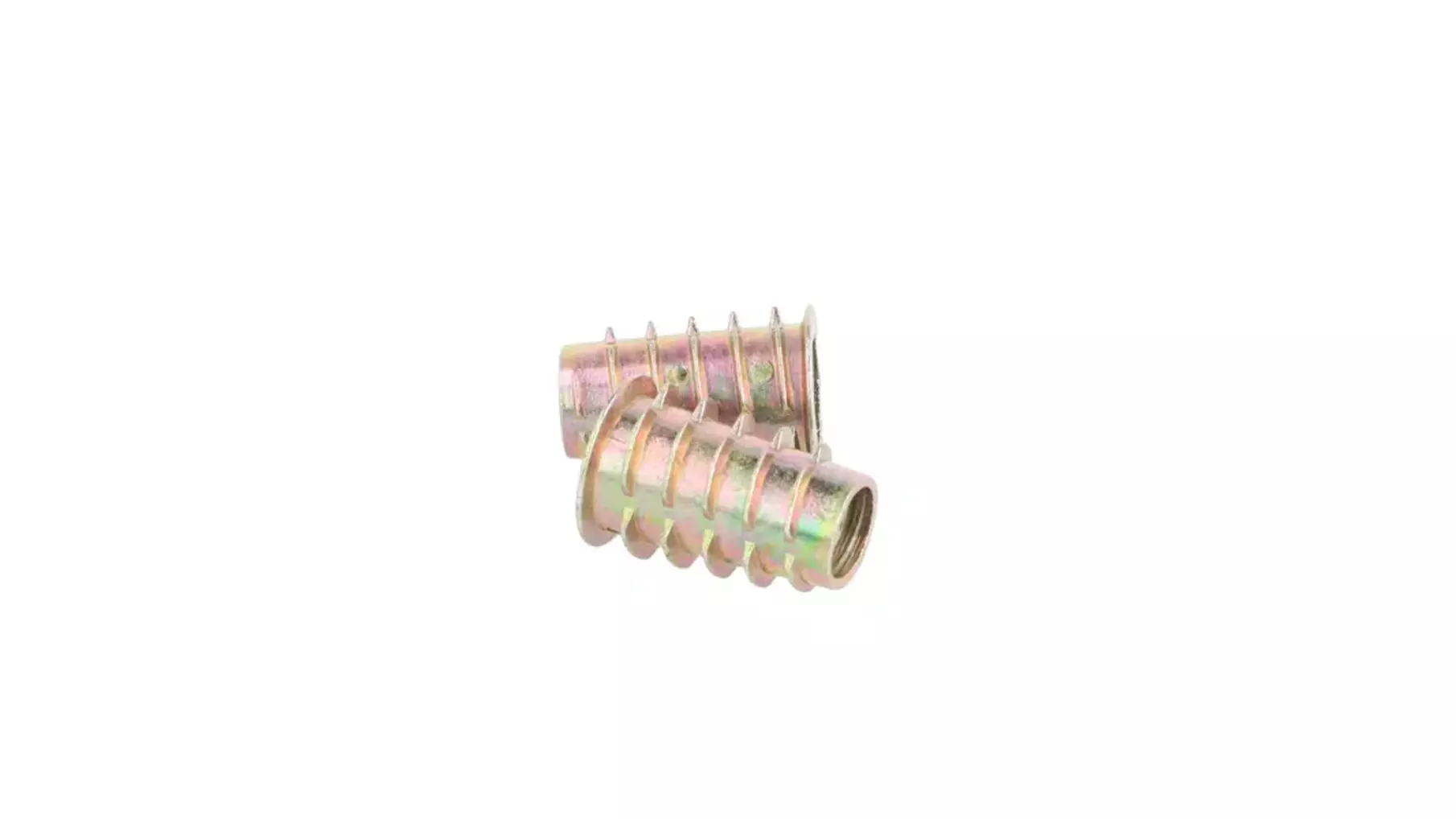Rampabus conisch M10/16x25mm met rand, geel verzinkt, SW10