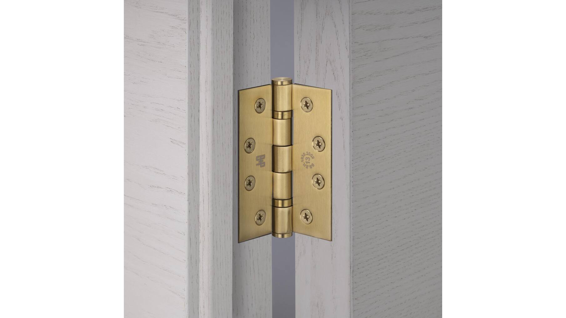 Hinge/102 X 76 X 3 Mm (4 X 3 Inch)/Set Of 2/Brass