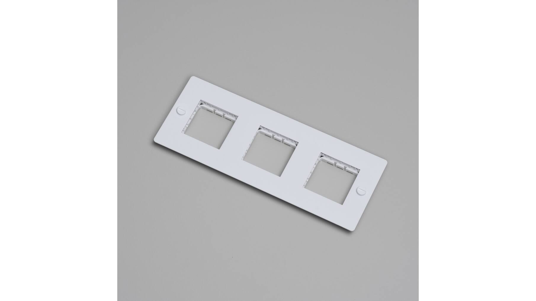 3G Wall Plate/Modules Only/White
