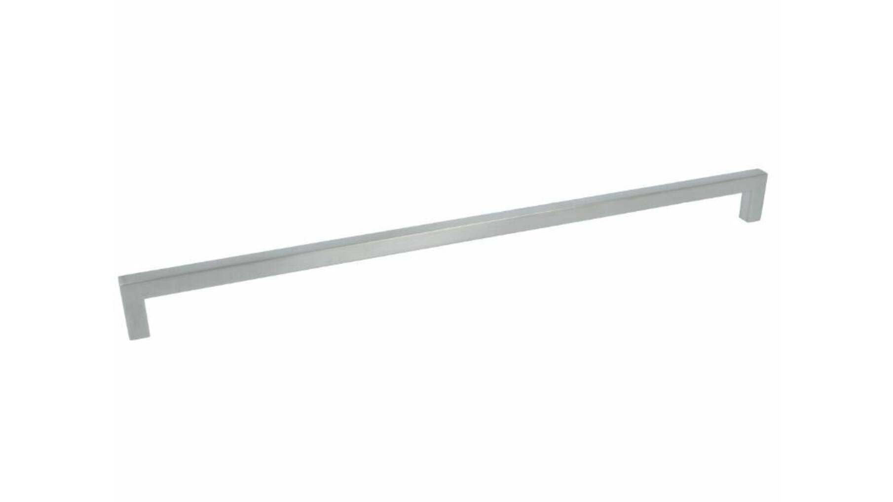 Greep 9x9mm hoh 448mm RVS look totale lengte 456mm