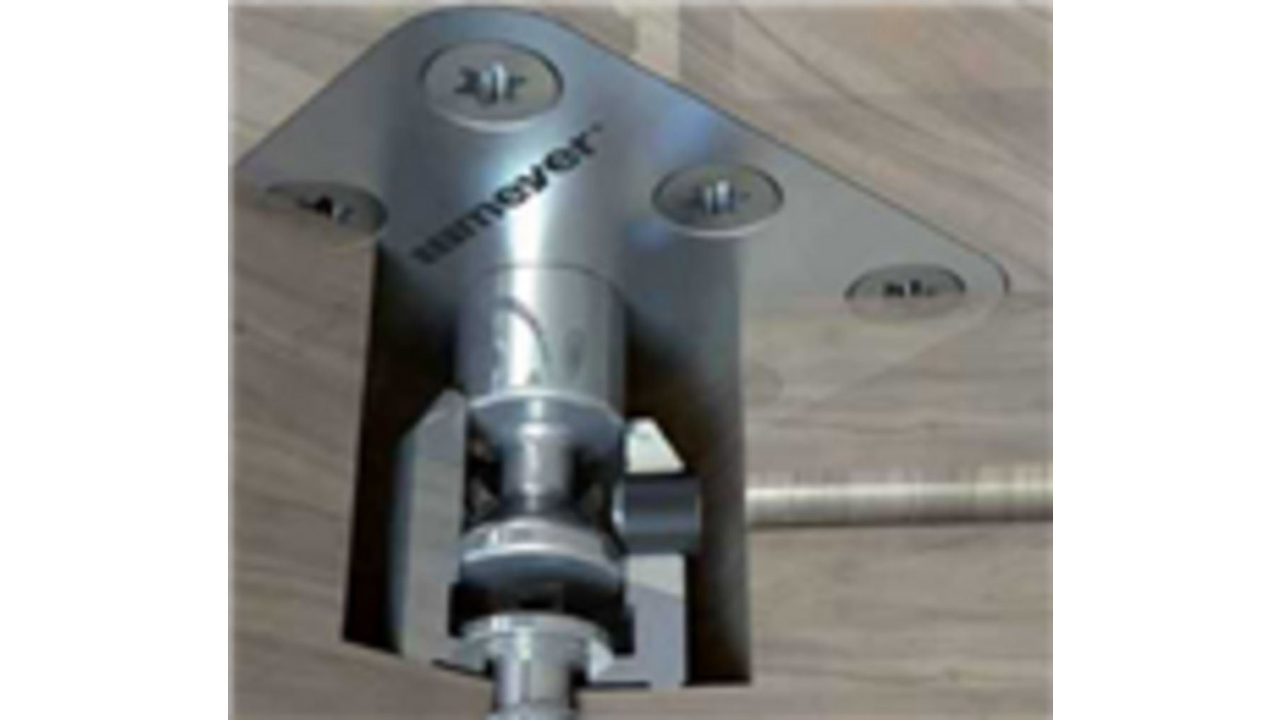 Fixissimo VE-40 K, 40x40mm, voor massieve poten, per set