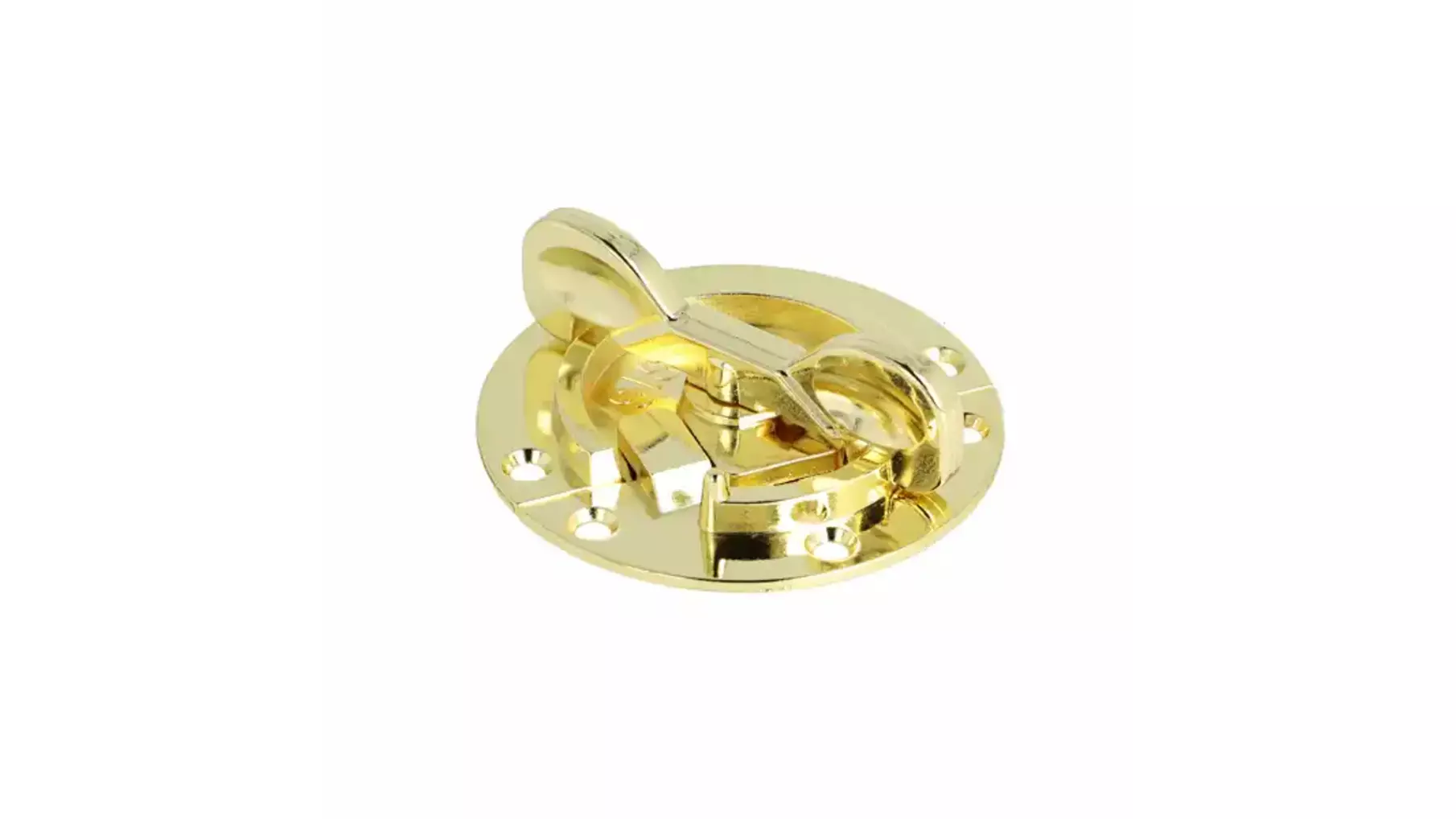 Bladverbinder rond 60mm, dikte 1,5mm vermessingd